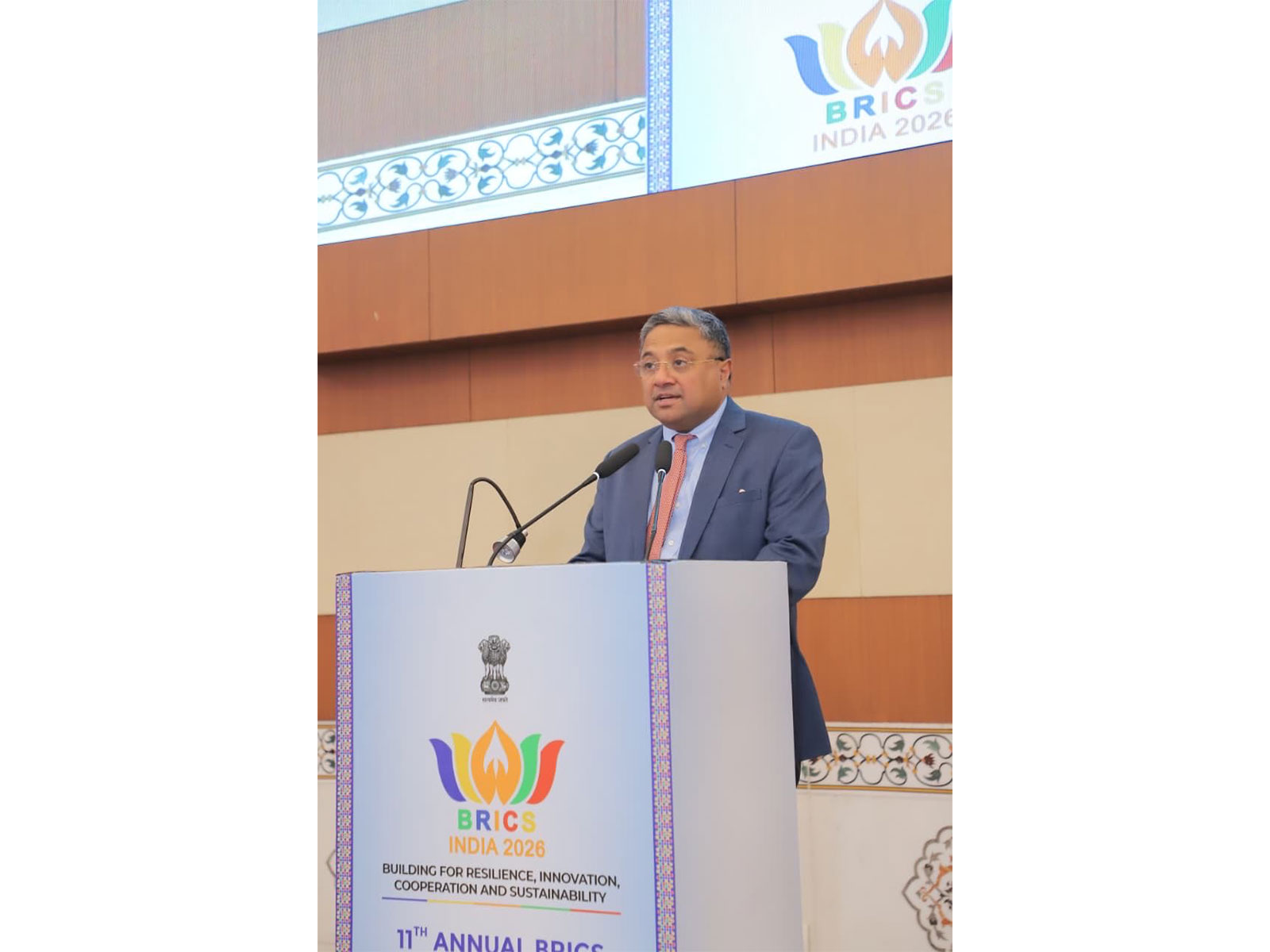 Sibi George, Secretary (West) in the Ministry of External Affairs (Photo: X@MEAIndia)