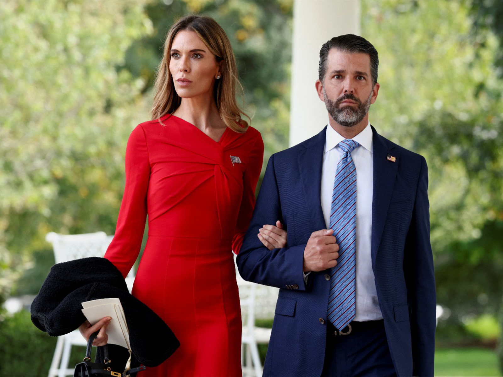 Bettina Anderson, Donald Trump Jr. (Photo/Reuters)
