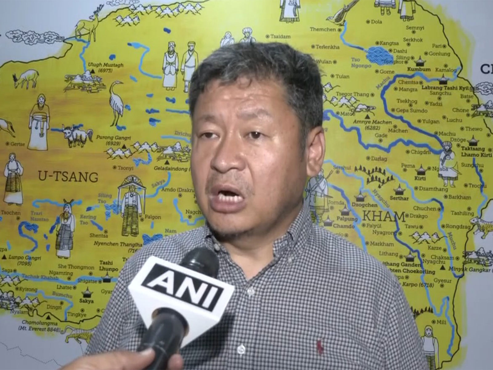 Tenzin Lekshay, spokesperson for the Tibetan government-in-exile (Photo/ANI)