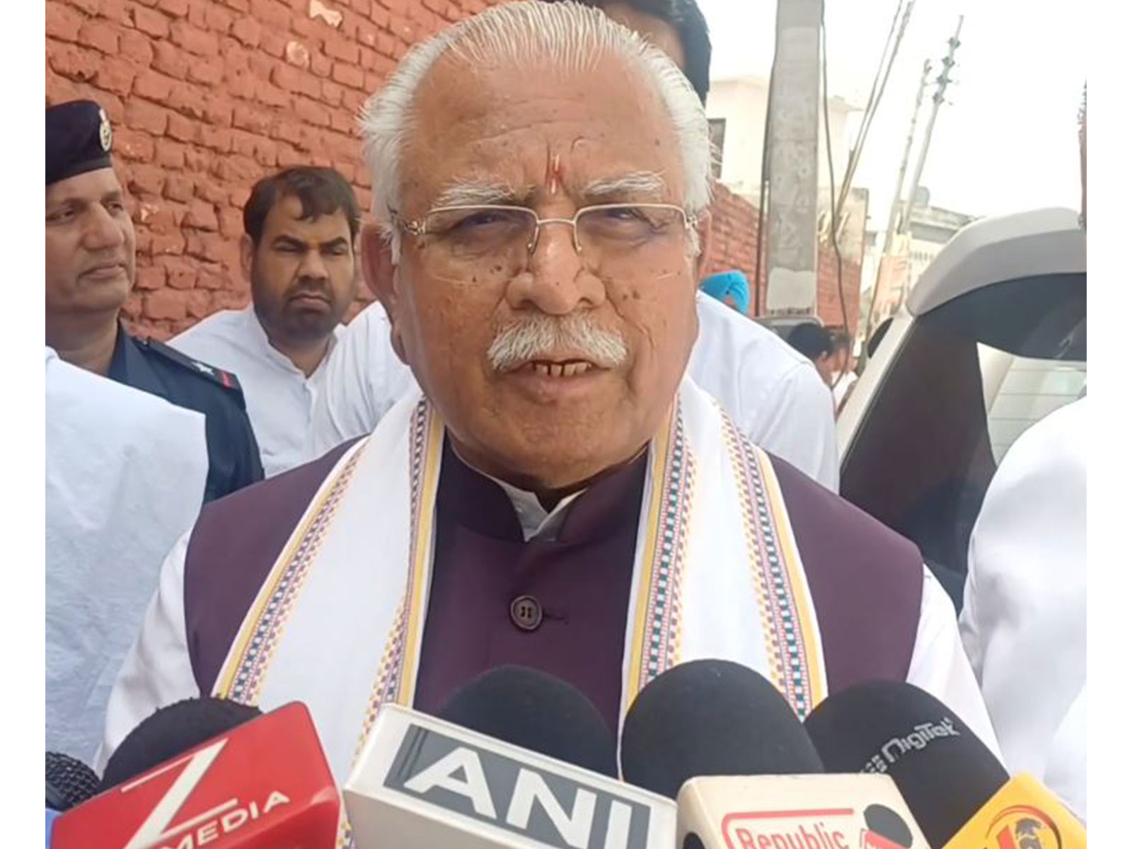 Union Minister Manohar Lal Khattar (Photo/ANI)