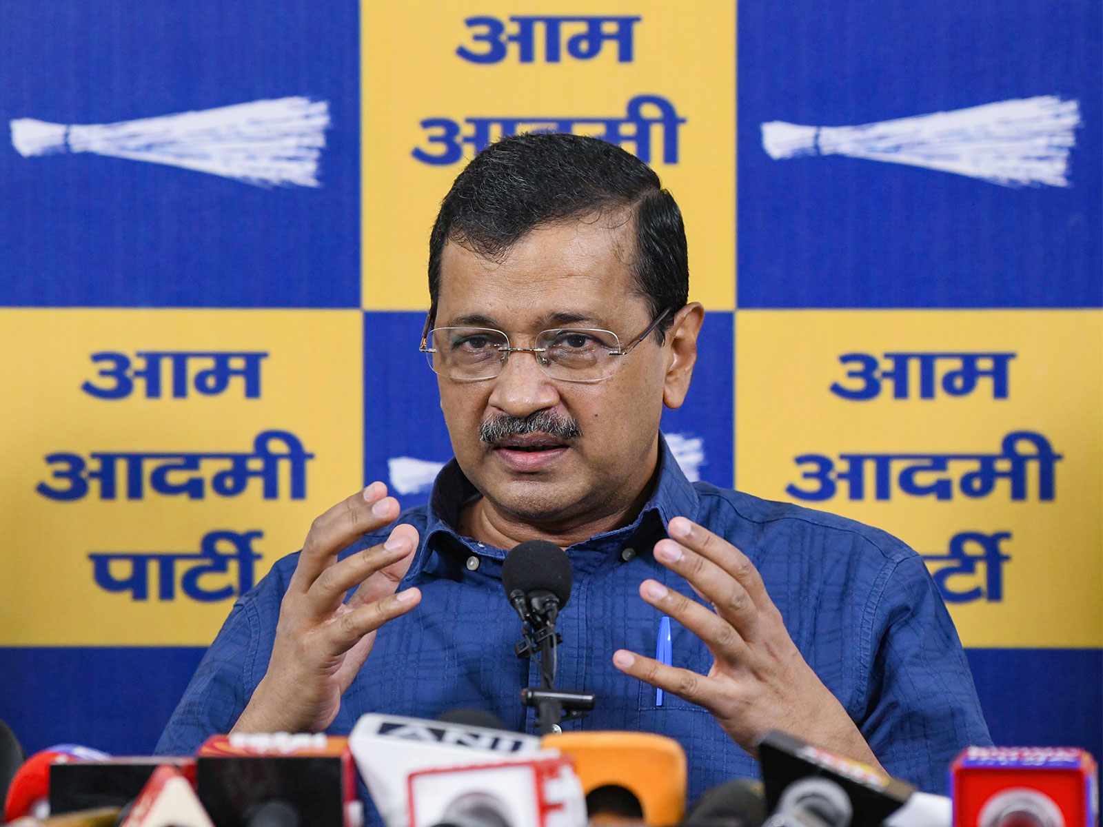 AAP leader Arvind Kejriwal (File Photo/ANI)