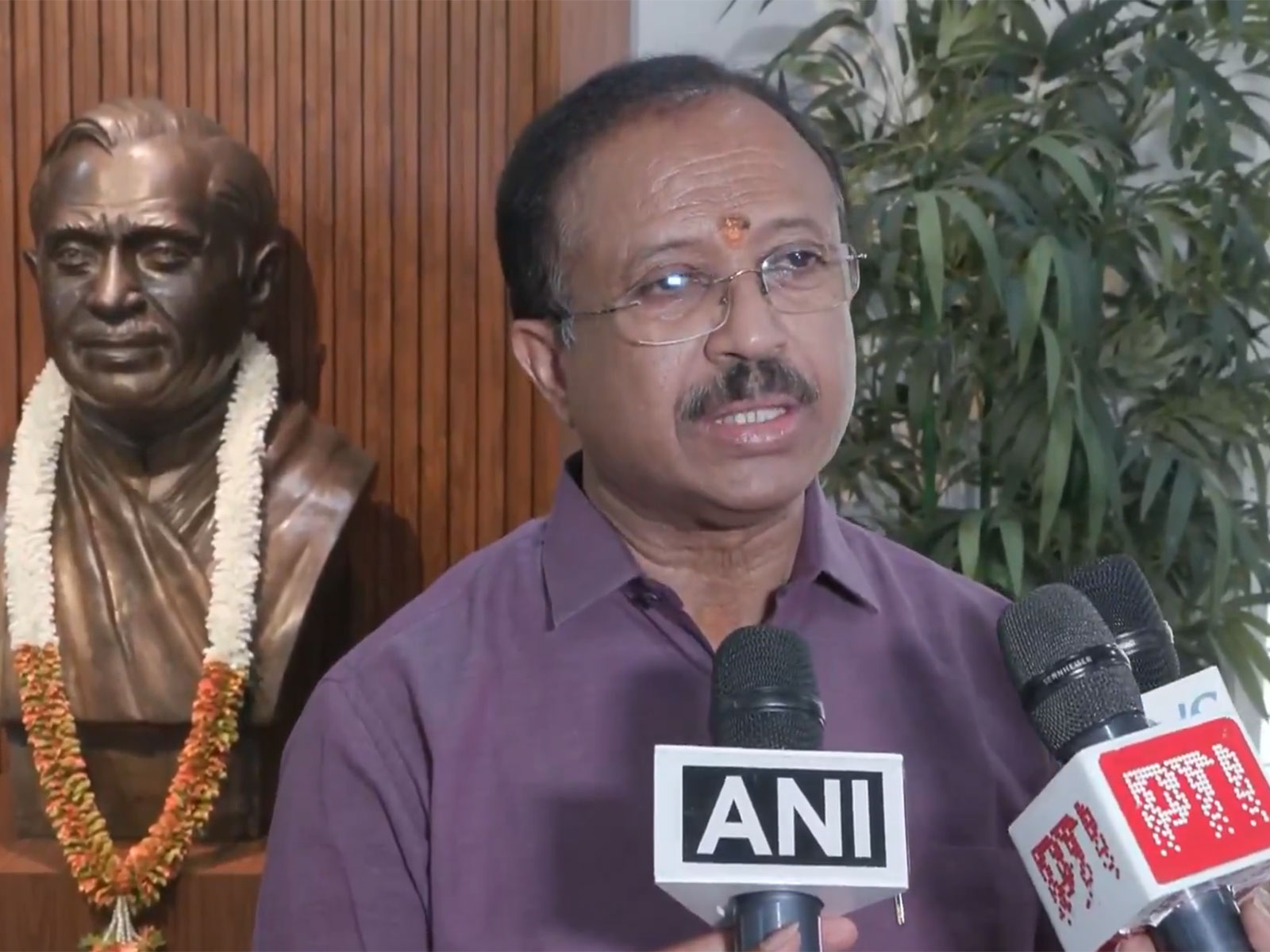 BJP MLA V Muraleedharan (Photo/ANI)