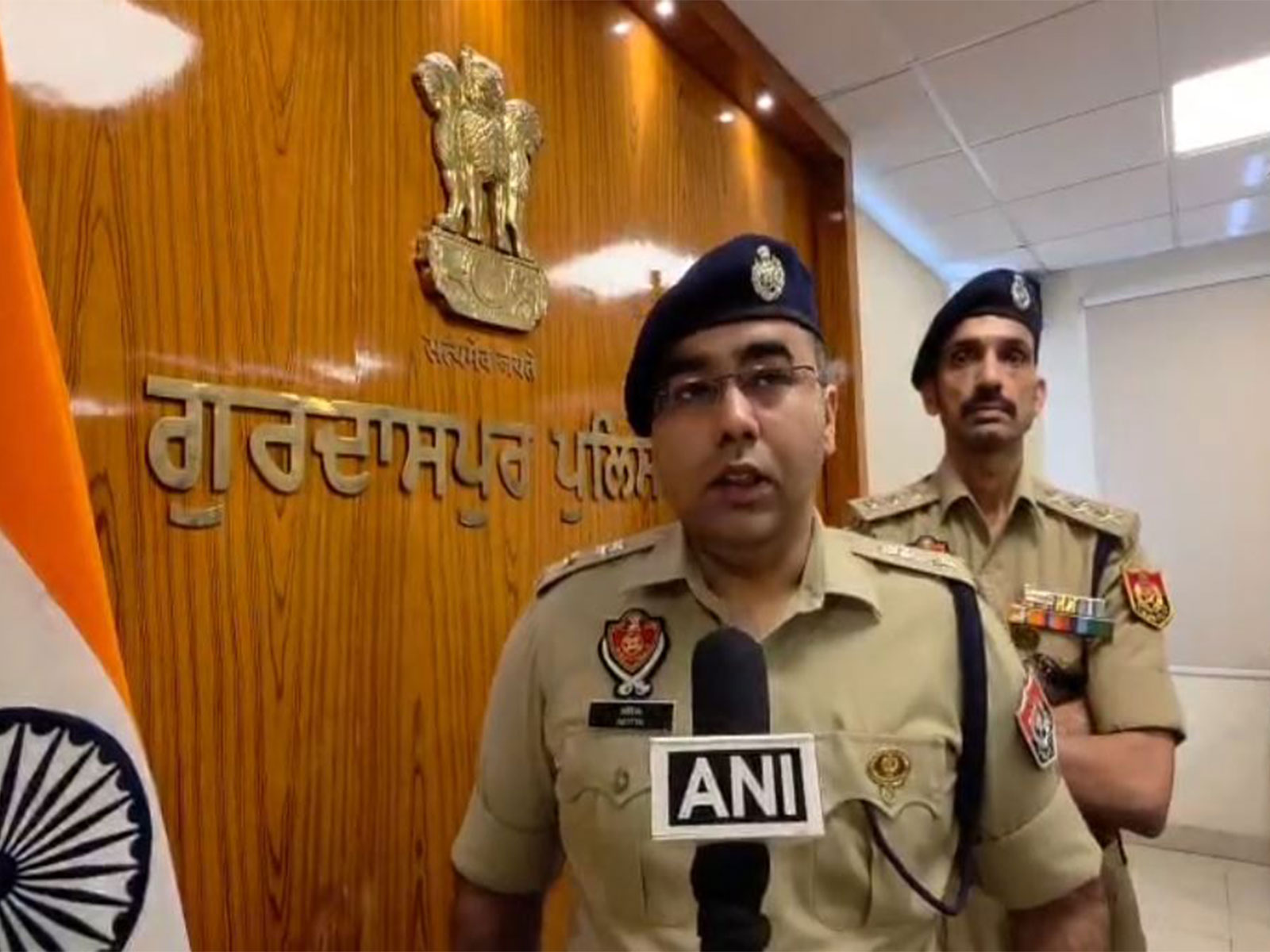 Gurdaspur SSP Aditya (Photo/ANI)