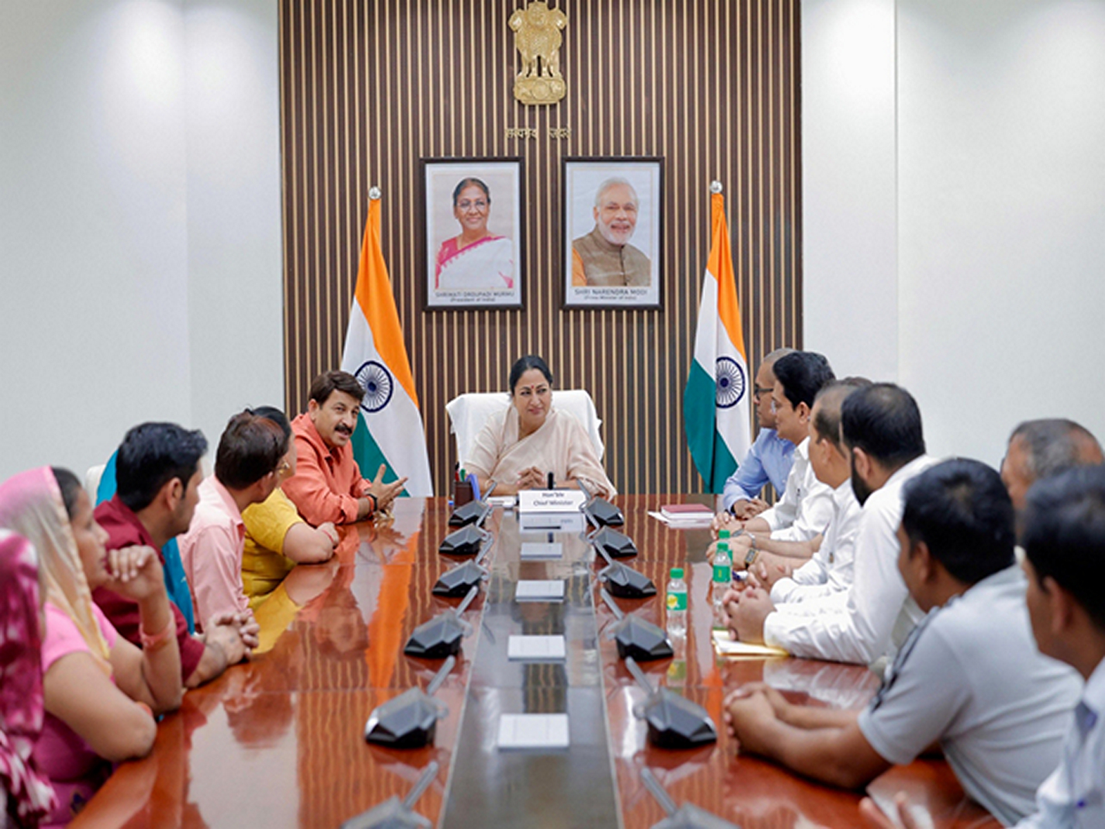 Delhi CM Rekha Gupta (Photo/X/@CMODelhi)