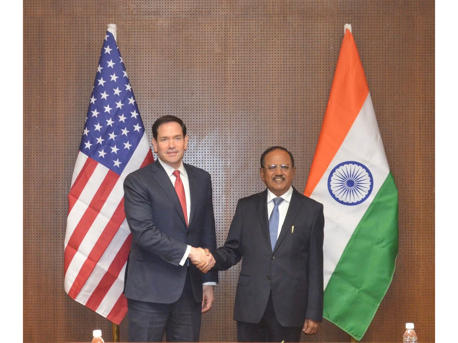 US State Secy Rubio meets NSA Doval (Photo/X@MEAIndia)