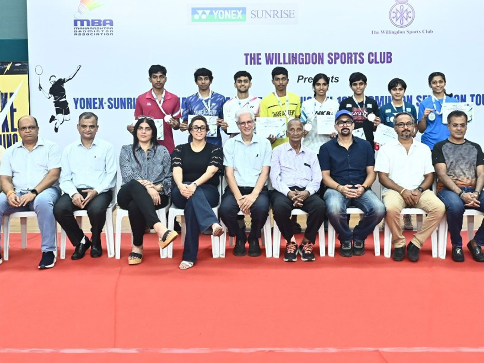 Winners of State U-19 Badminton Selection Tournament (Image: State U-19 Badminton Selection Tournament)