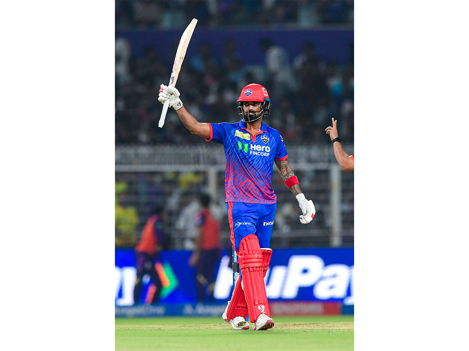 DC's KL Rahul against KKR in IPL 2026. (Photo/ANI)