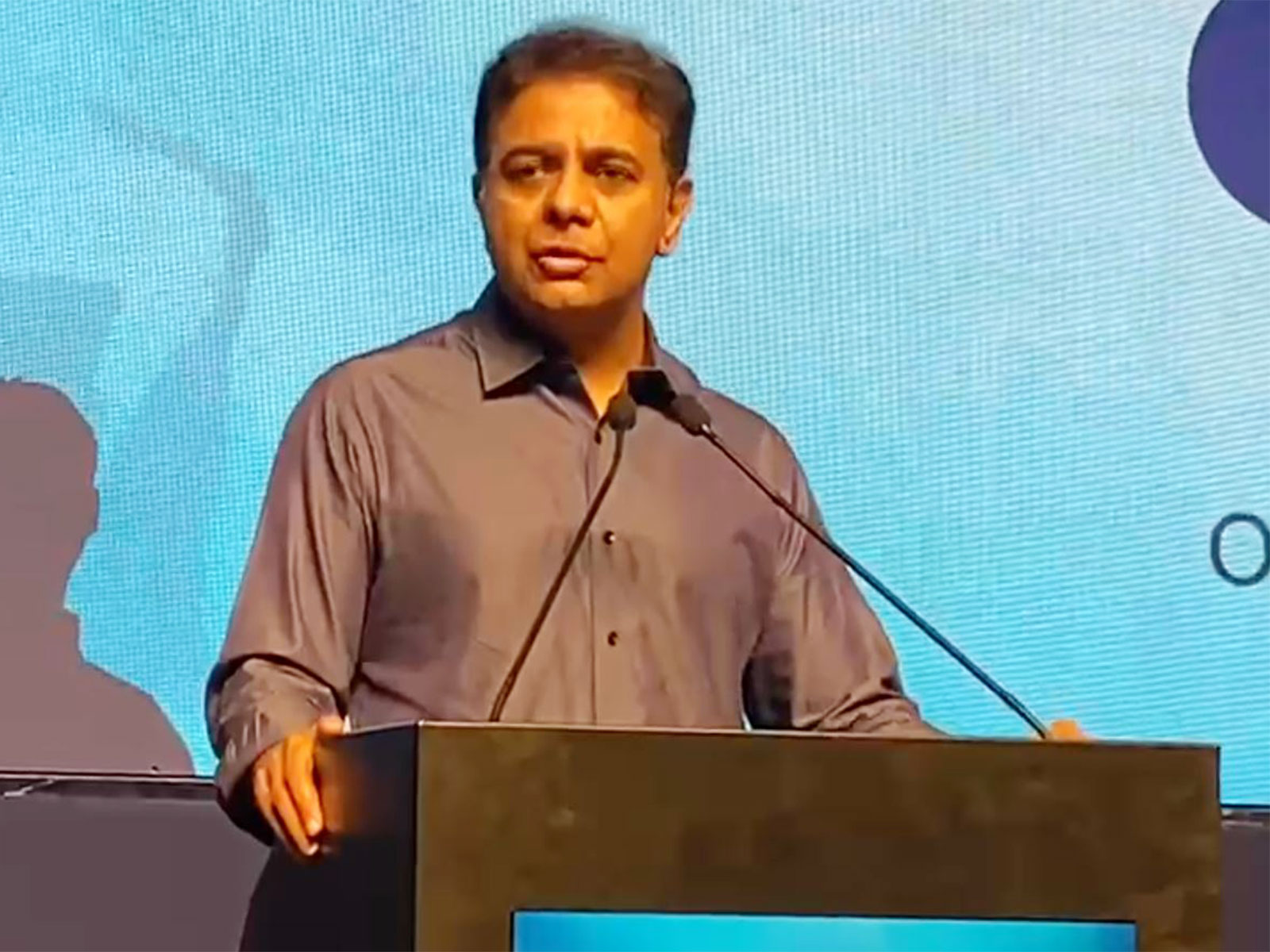BRS Working President KTR (Photo/ANI)