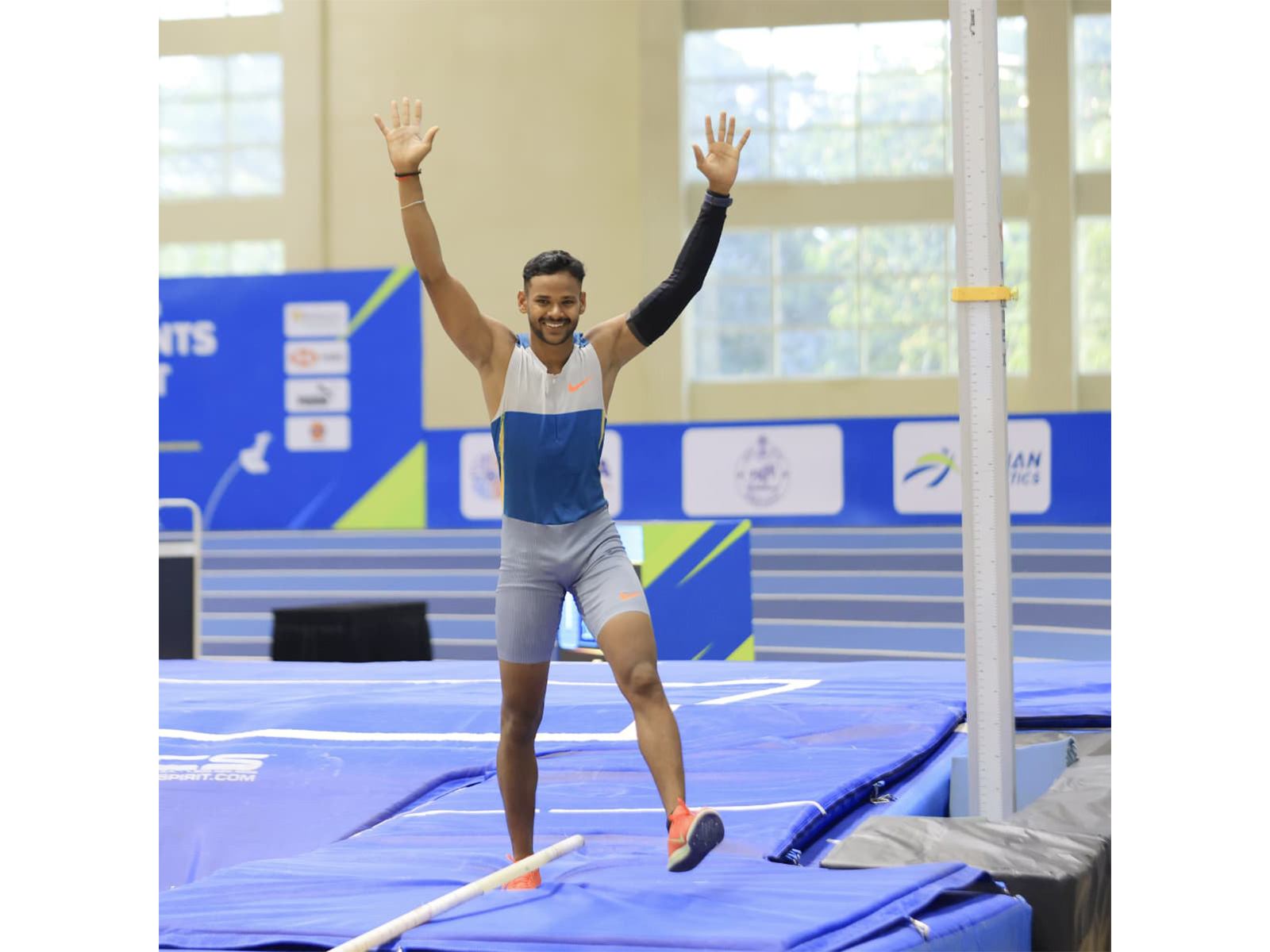 Pole Vault athlete Kuldeep Kumar. (Image: AFI media)