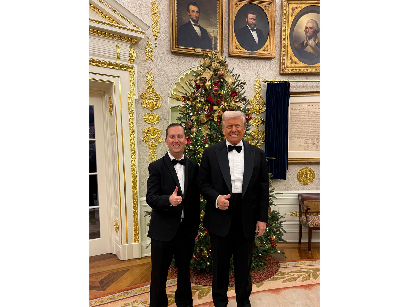 US Ambassador to India, Sergio Gor with President Donald Trump (File Photo/X@USAndIndia)