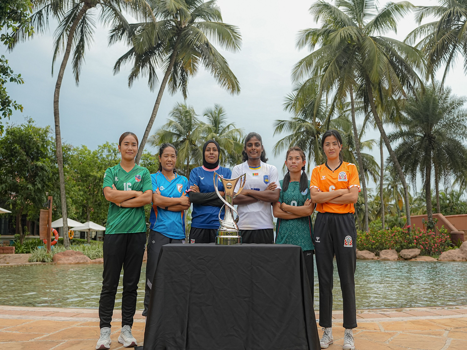 SAFF Women's Championship 2026 Players. (Photo: AIFF Media)