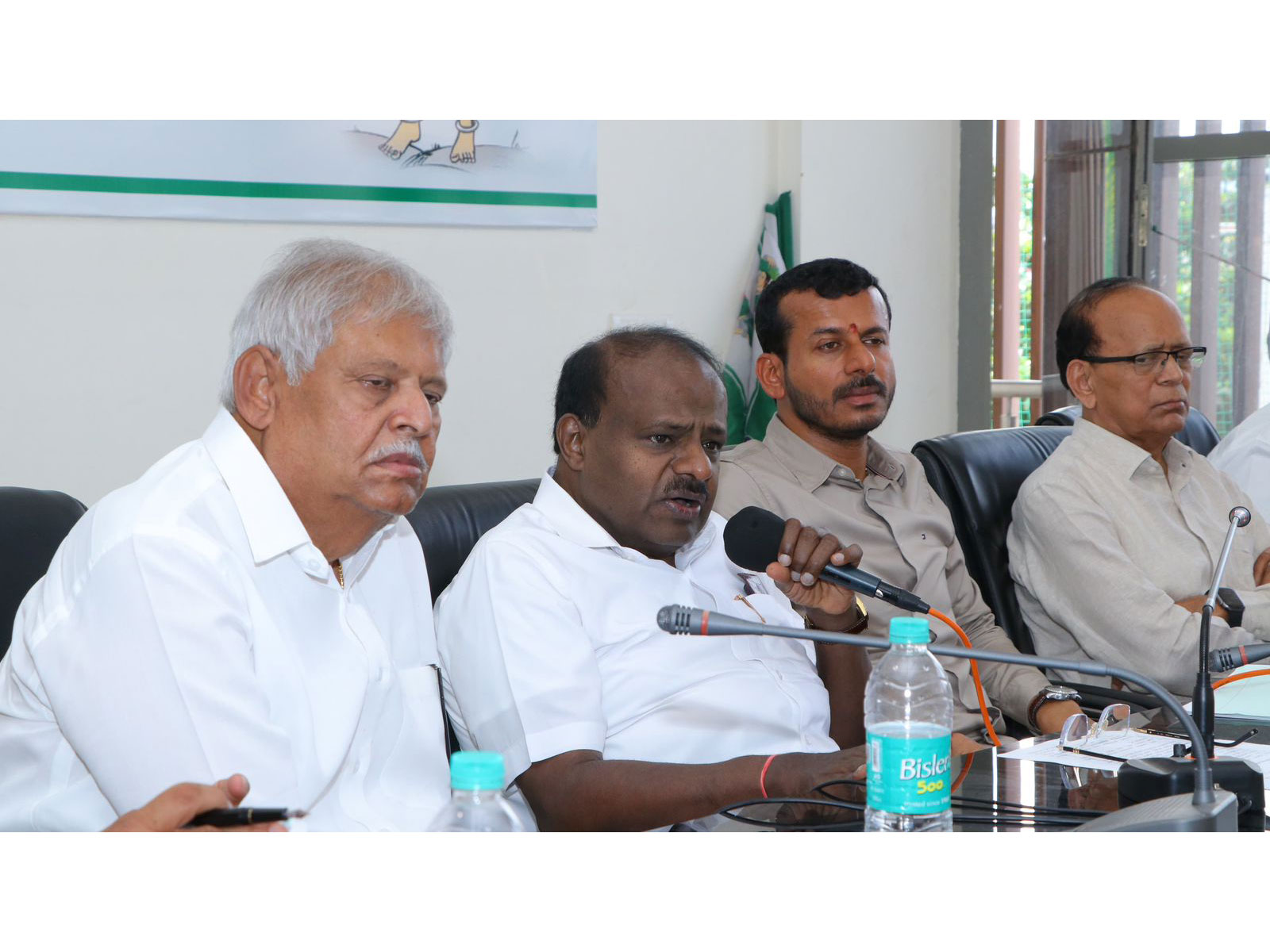  Union Minister HD Kumaraswamy (Photo/ANI)