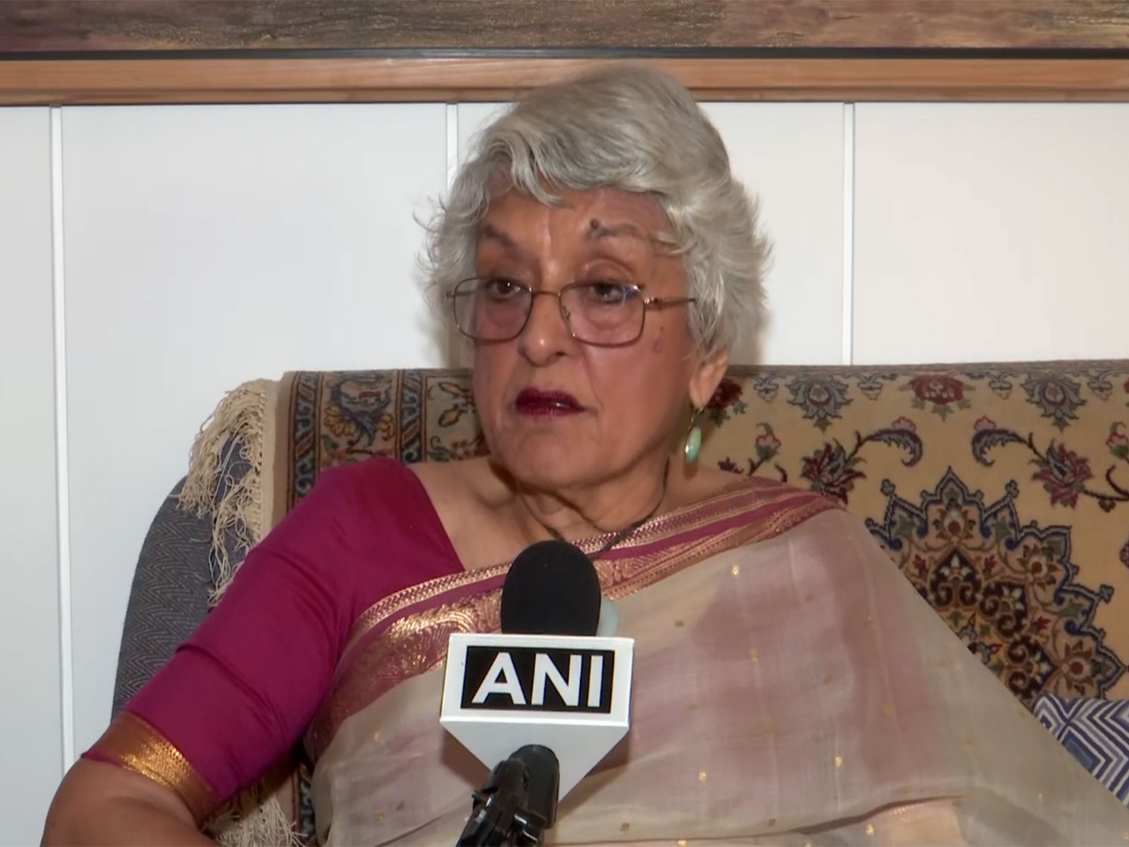 Former Diplomat Veena Sikri (Photo/ANI)