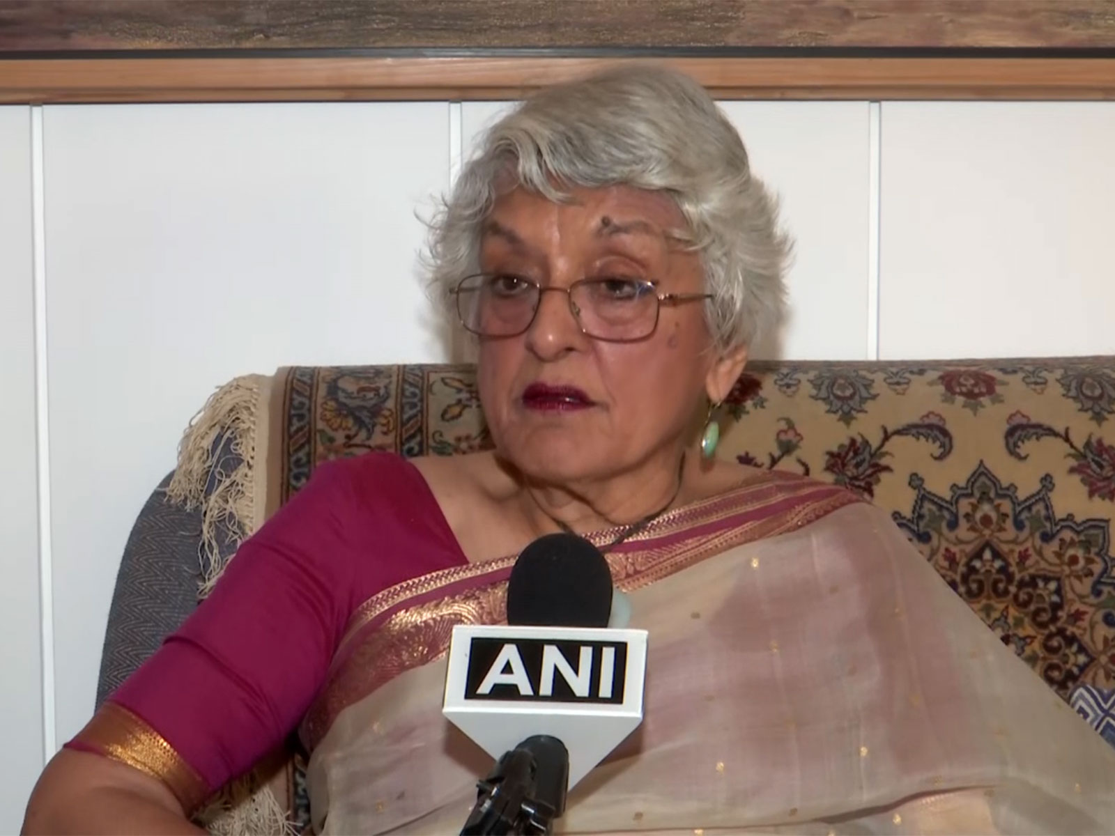 Former Diplomat Veena Sikri (Photo/ANI)