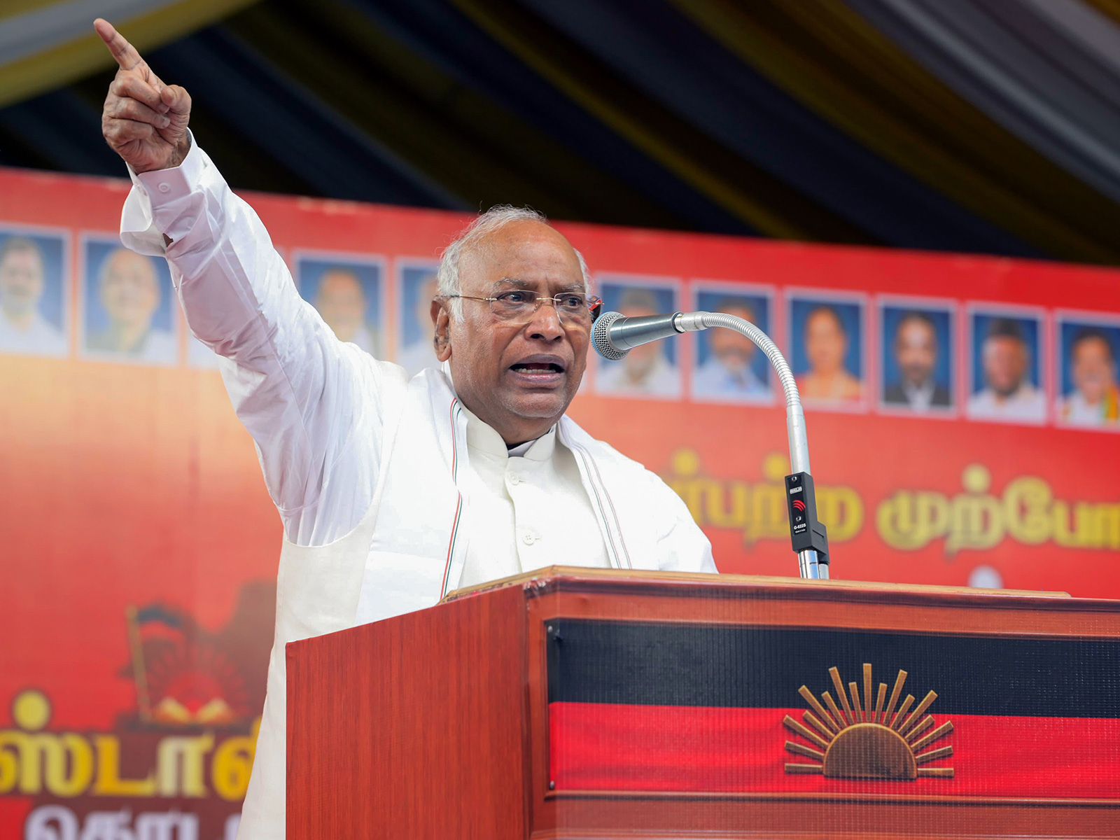 Congress President Mallikarjun Kharge (Photo/ANI)