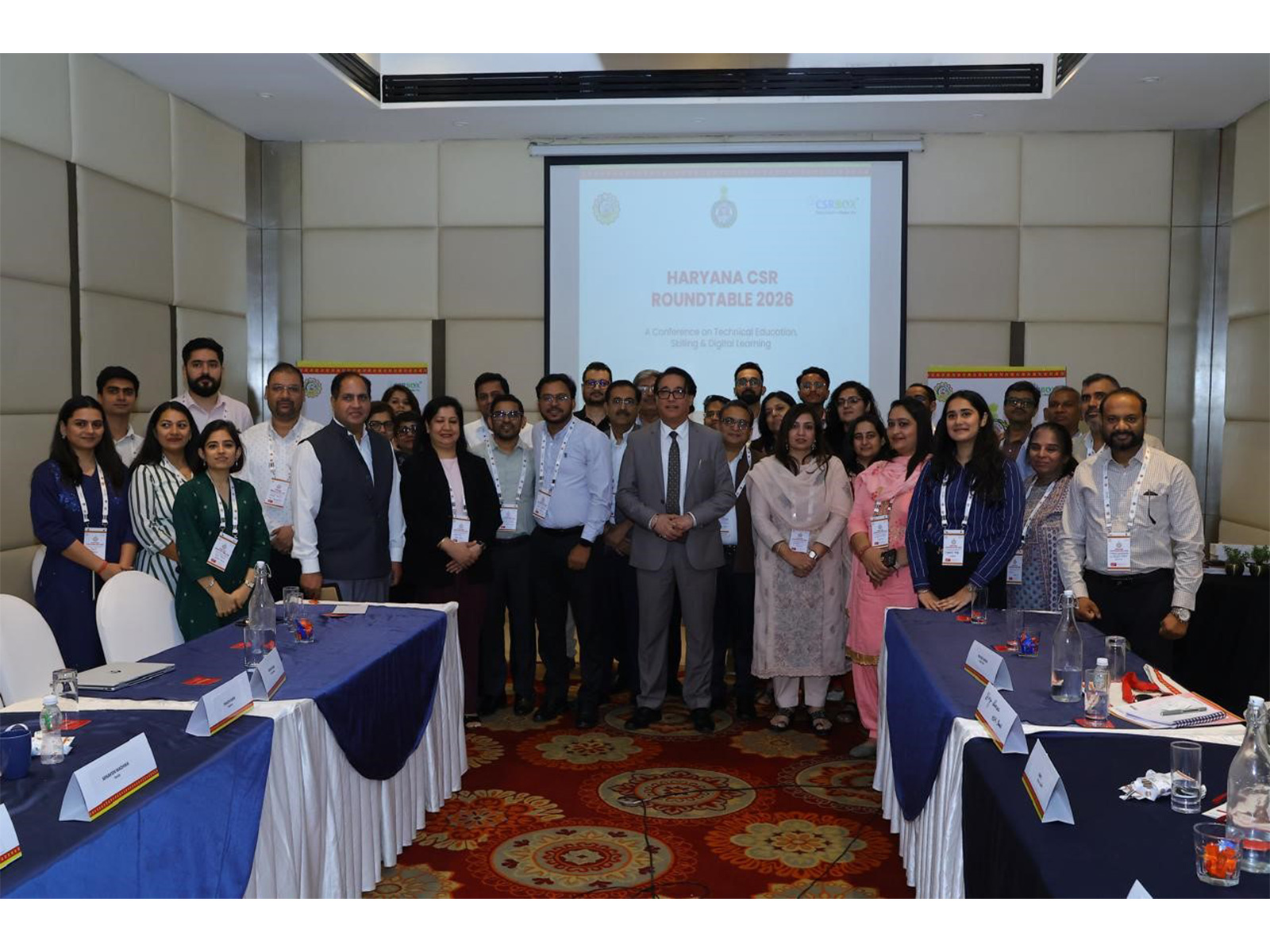 Haryana Govt and CSRBOX Unite Corporates for Technical Education and Skilling at CSR RoundTable 2026