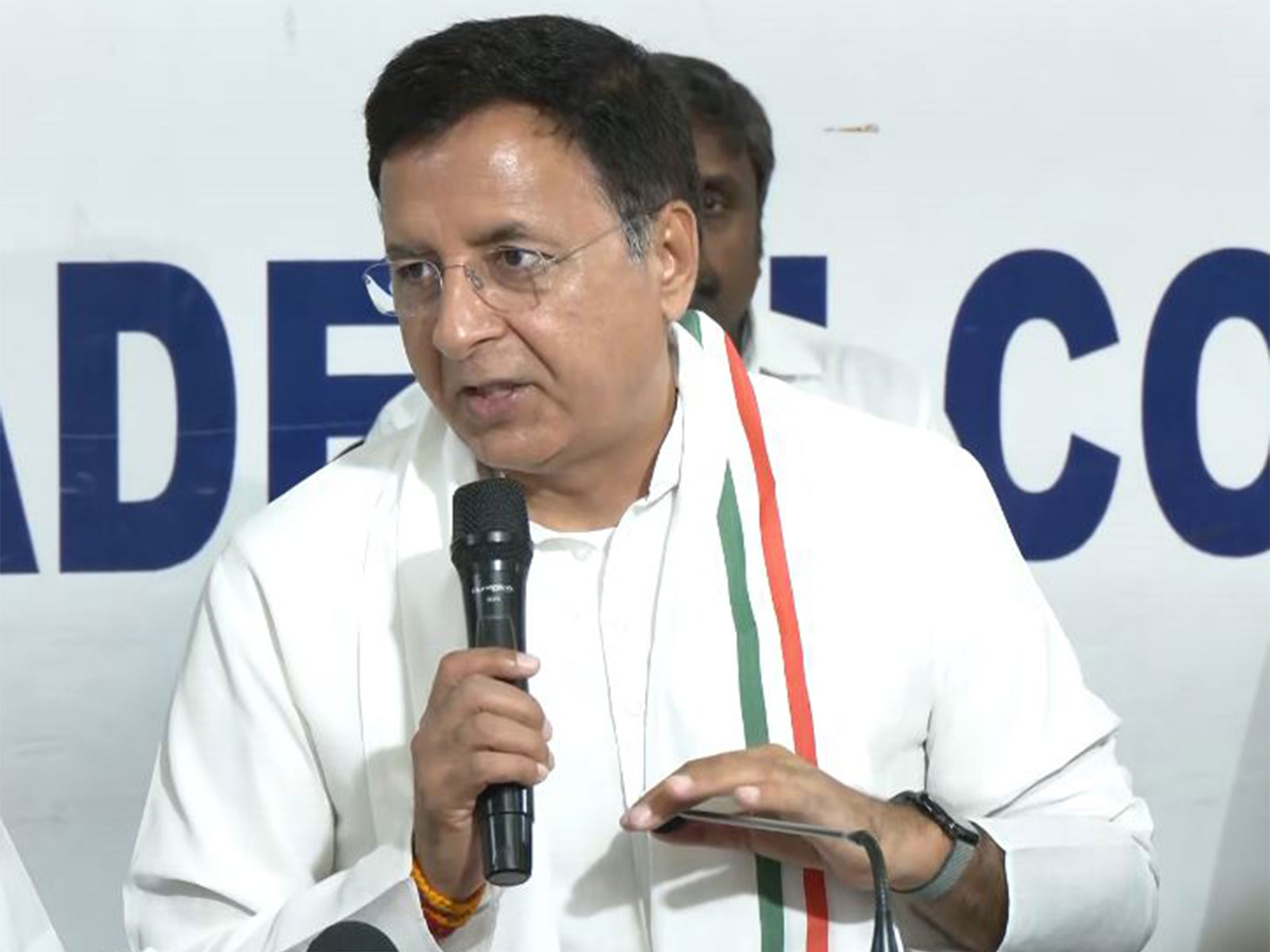 Karnataka Congress in-charge Randeep Singh Surjewala (Photo/ANI)