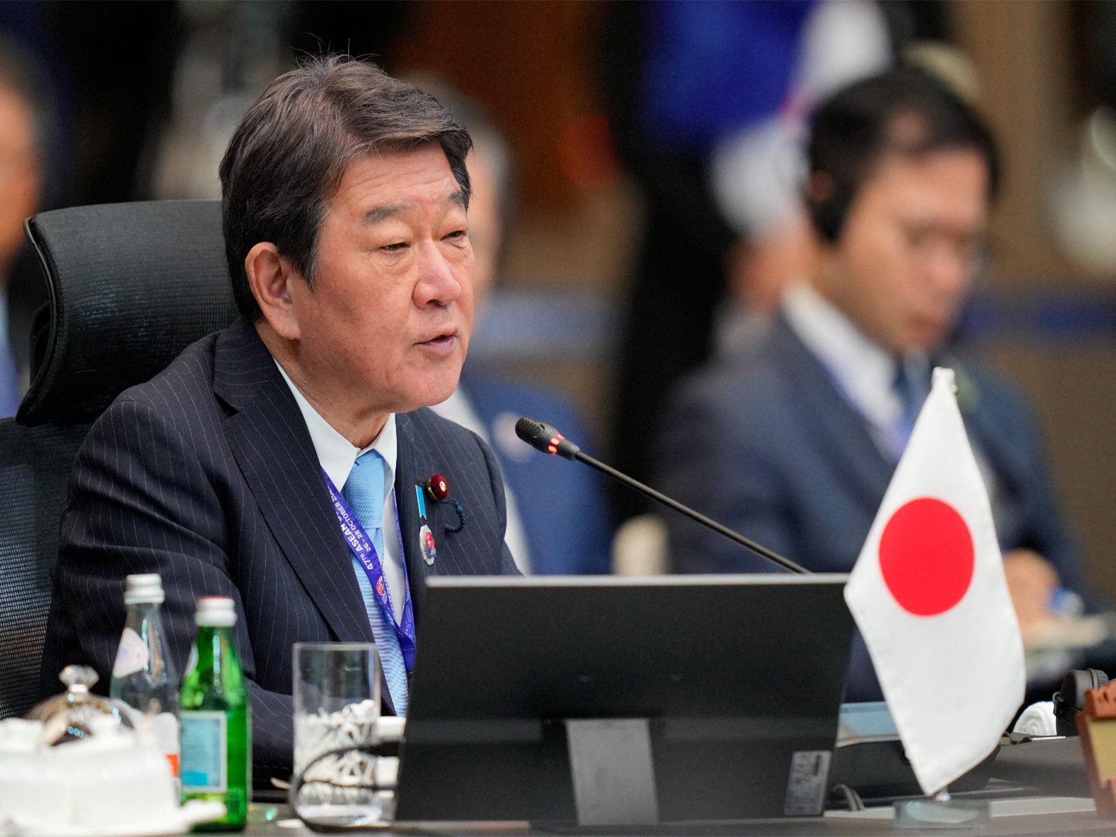 Japan's Minister of Foreign Affairs Toshimitsu Motegi (Photo/ Reuters)