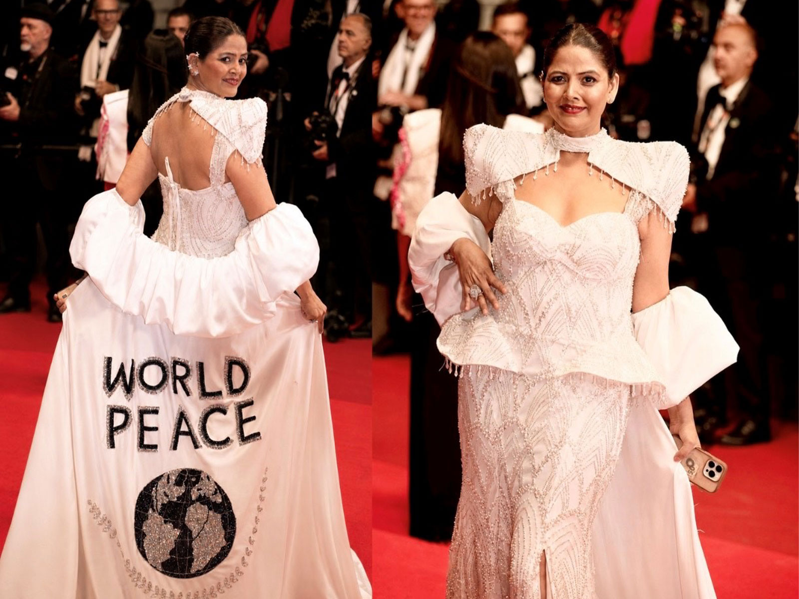 Ritika Vinay takes India's Peace message for the world at Cannes Film Festival 2026 (Special Arrangements)