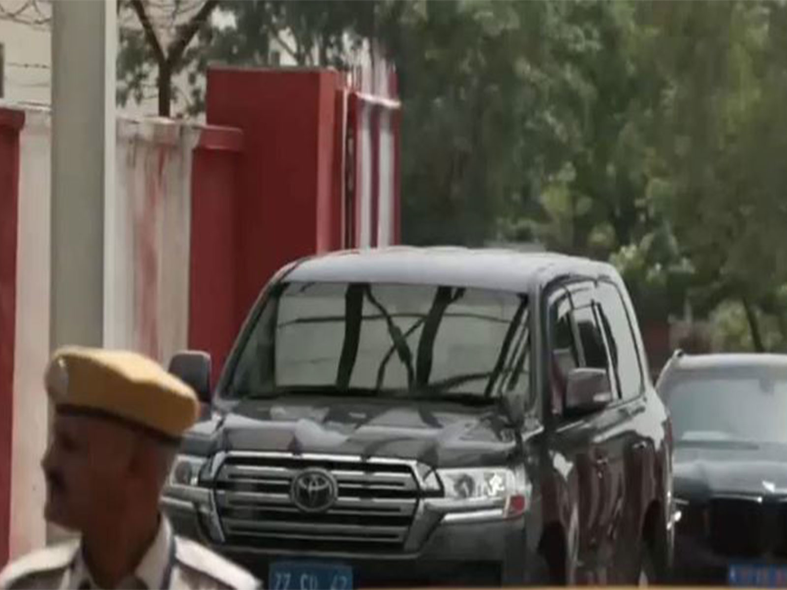 US Secretary of State Marco Rubio touches down in Jaipur (Photo/ANI)