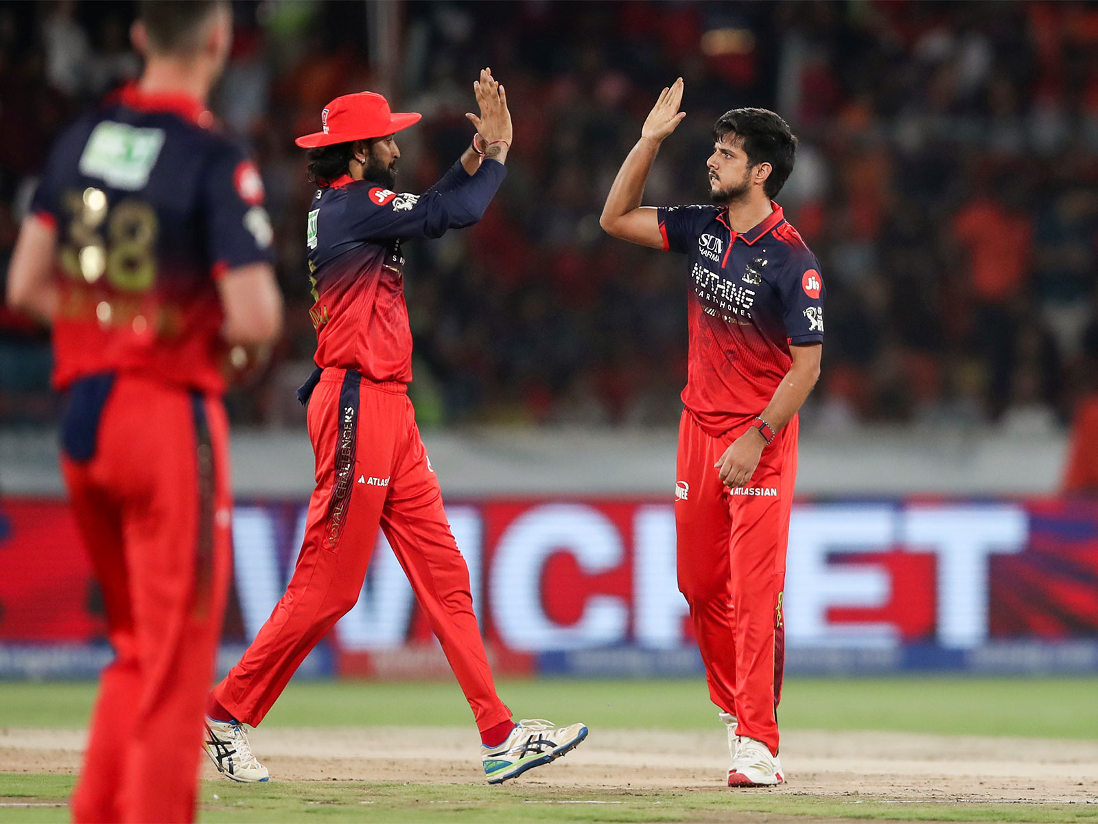 RCB team. (Photo: ANI)