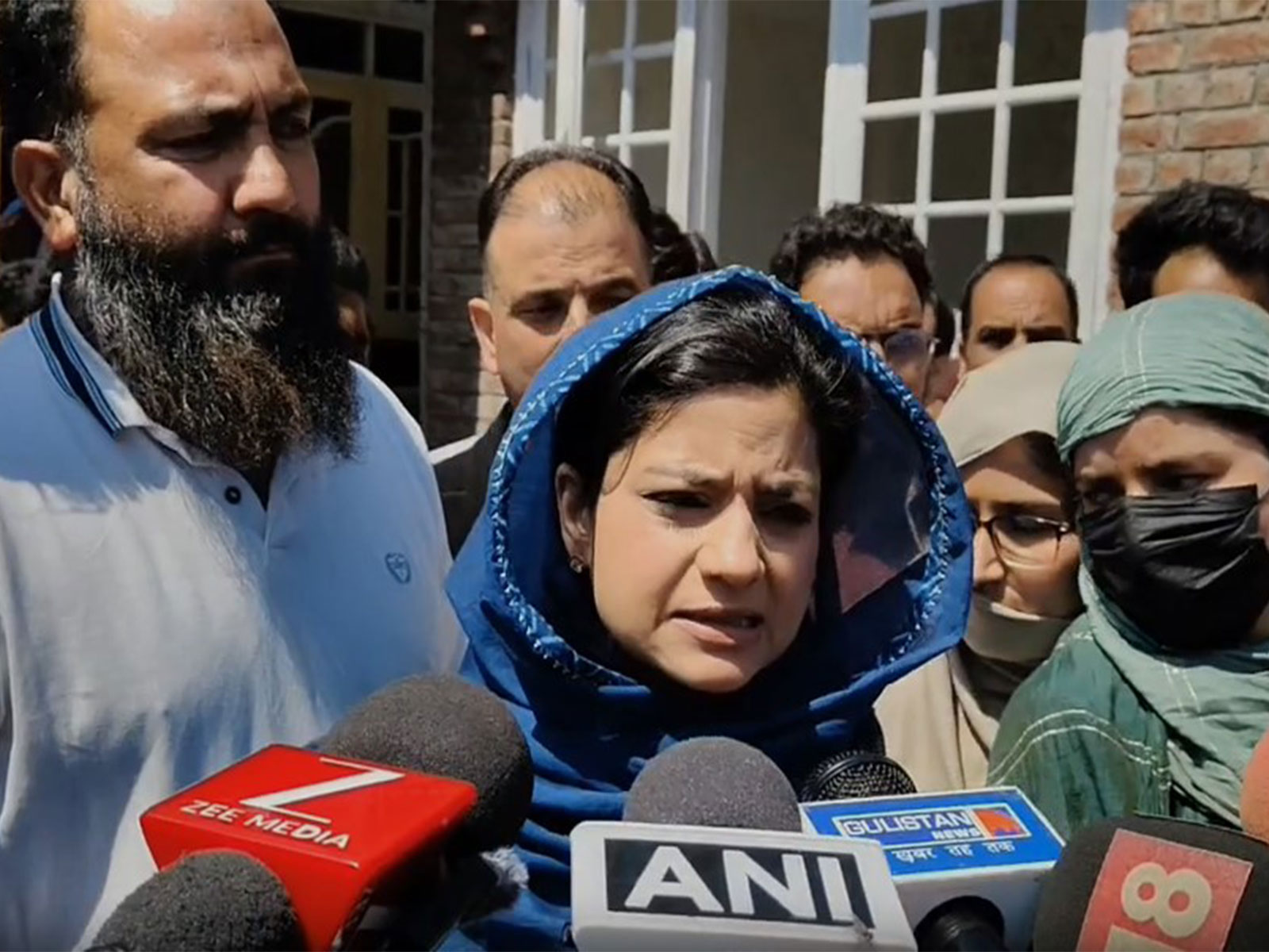 PDP leader Iltija Mufti (Photo/ANI)