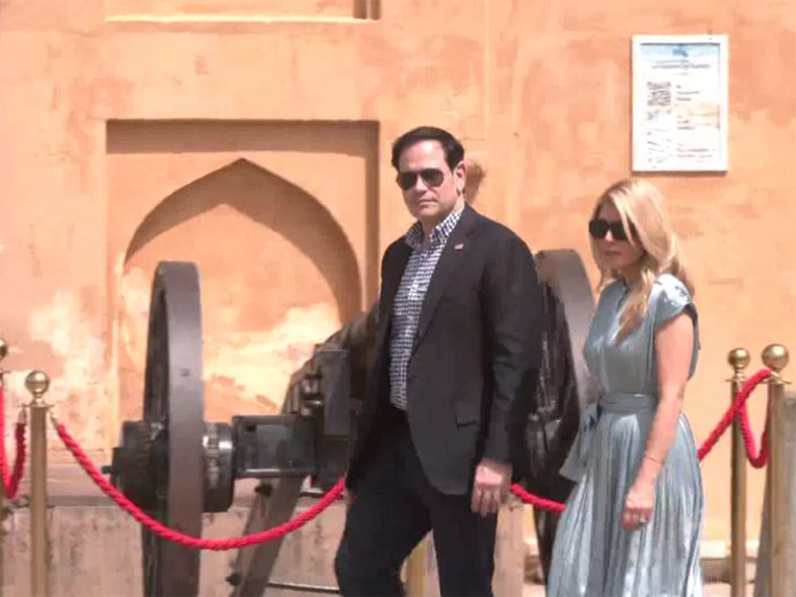 Marco Rubio visits Amer Fort (Photo/ANI)