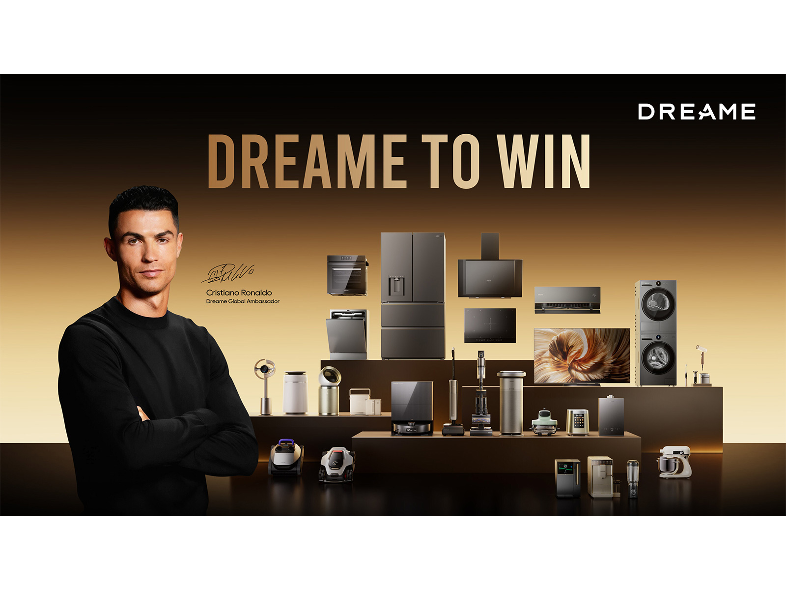 A Powerhouse Alliance: Dreame Technology Names Cristiano Ronaldo as new Global Ambassador