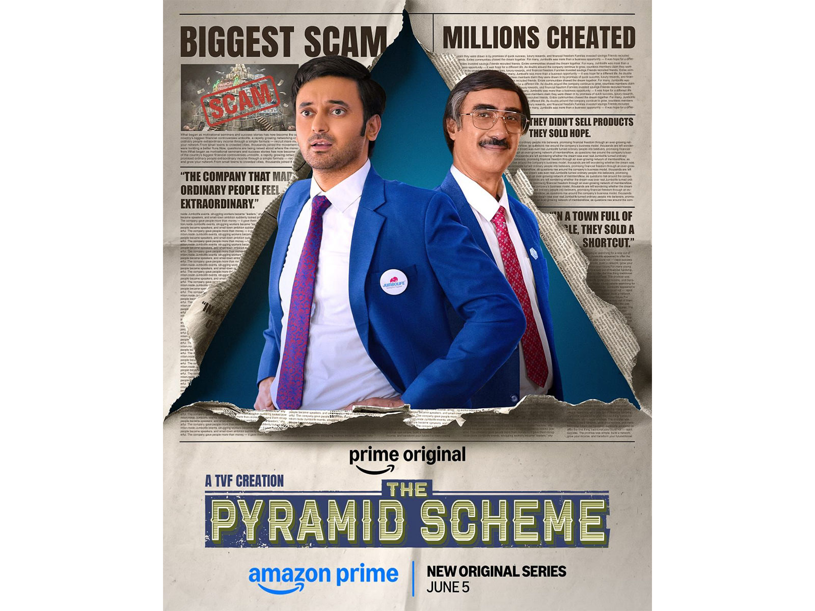 Poster of The Pyramid Scheme (Image source: Prime Video)