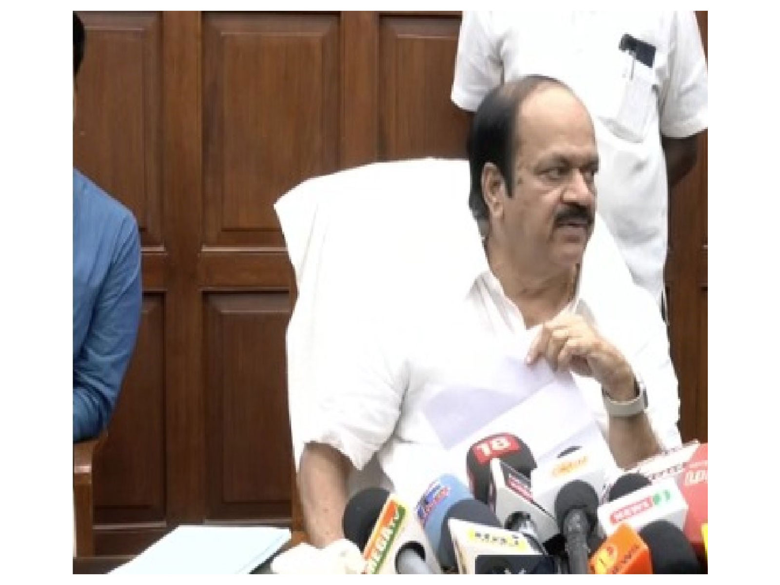 Tamil Nadu Assembly Speaker JCD Prabhakar (Photo/ANI)