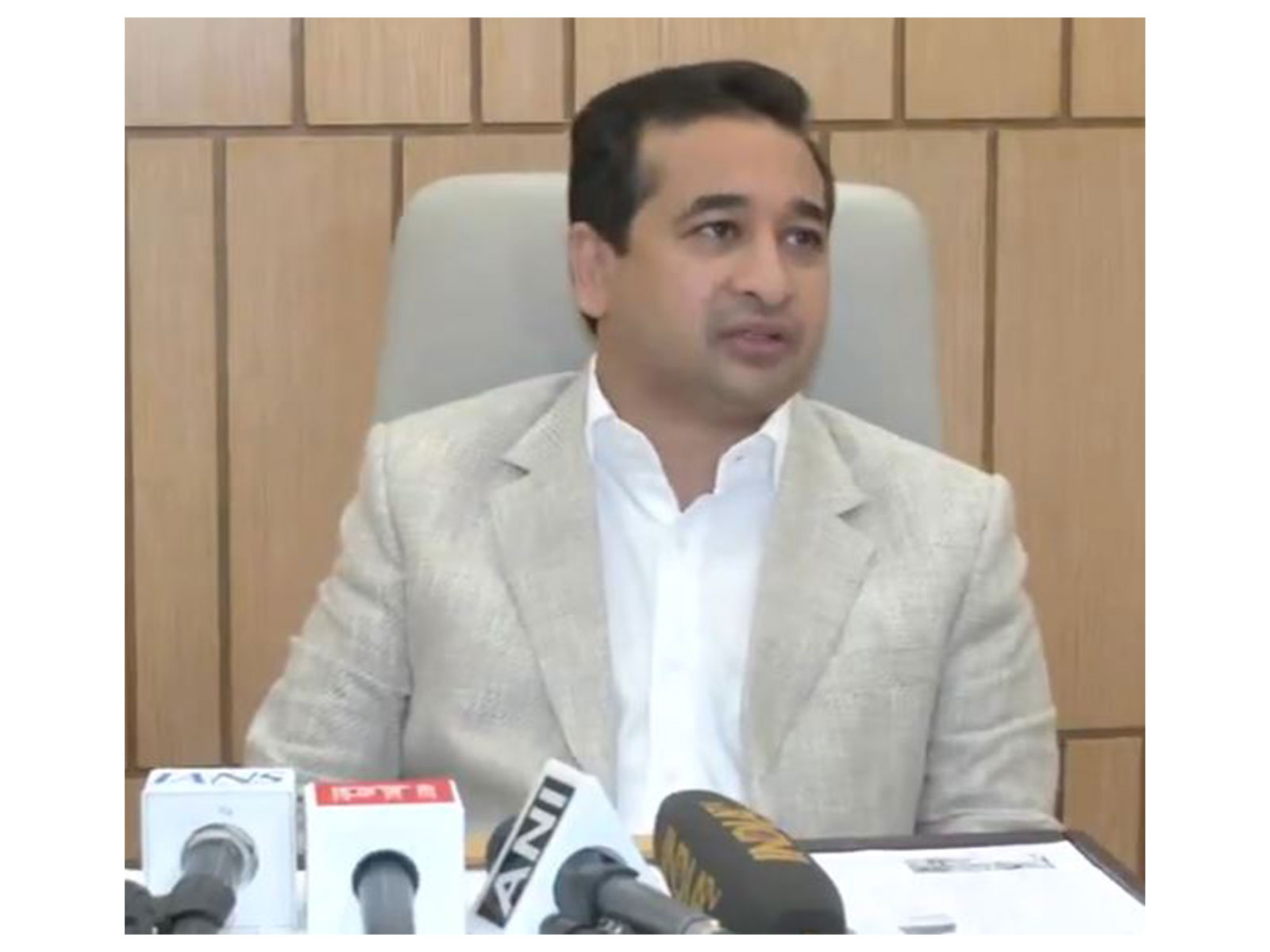Maharashtra Minister Nitesh Rane (Photo/ANI)