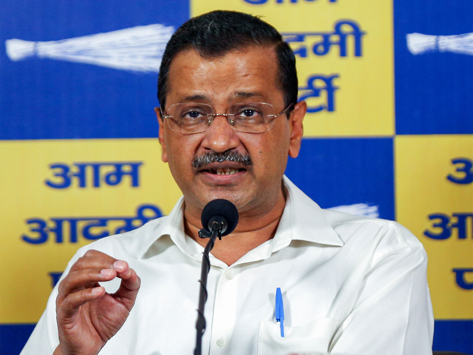 Aam Aadmi Party (AAP) National Convener Arvind Kejriwal (File Photo/ANI)