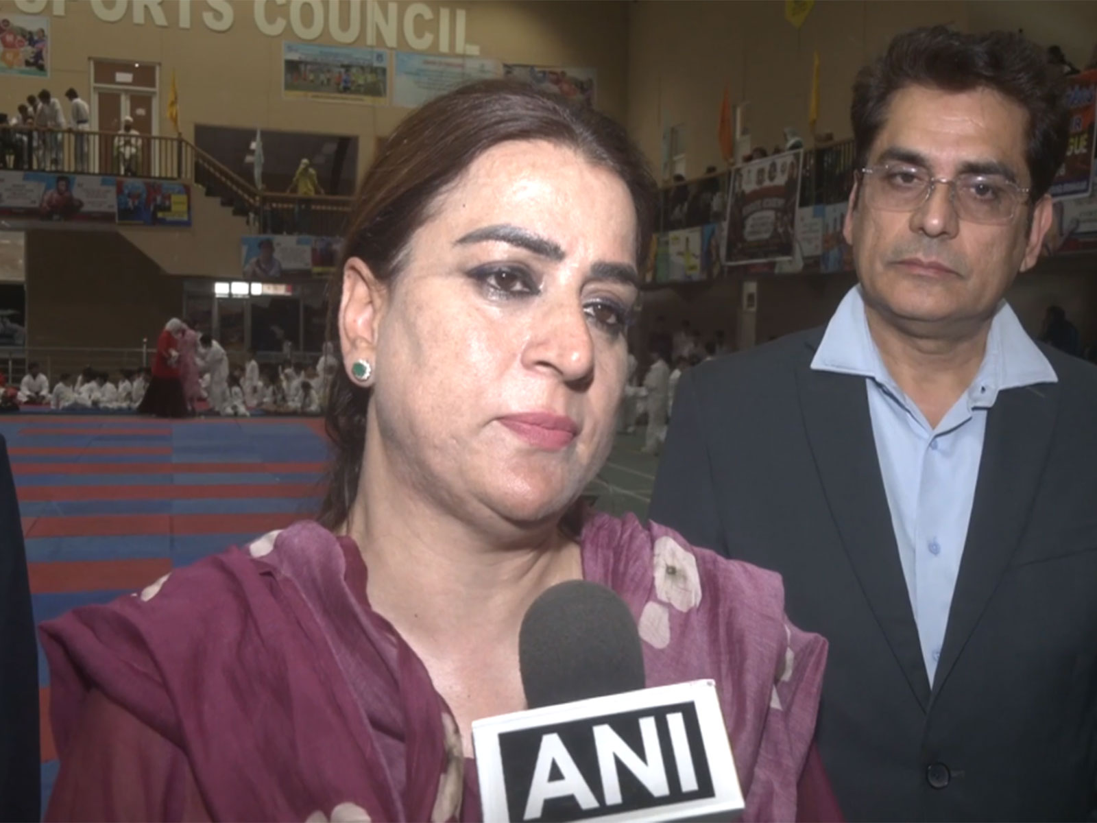 J&K Sports Council Secretary Nuzhat Gul. (Photo/ANI)