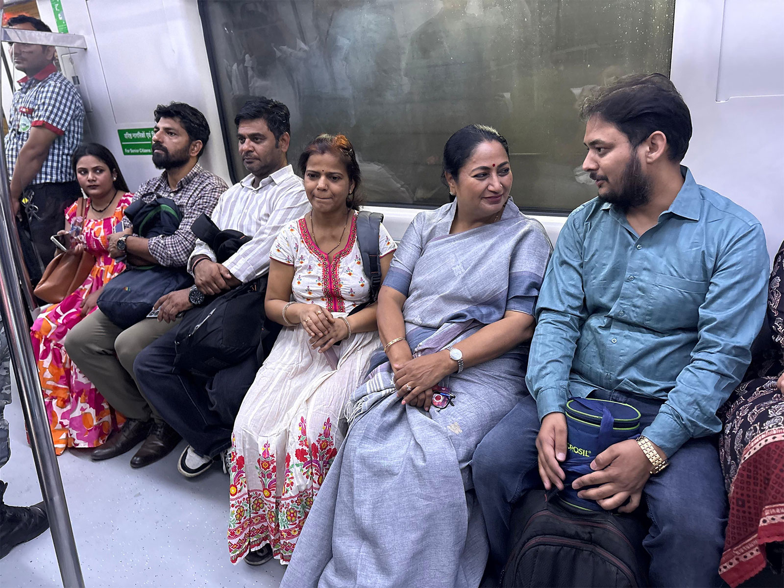 Delhi CM Rekha Gupta leads 'Metro Monday' drive (Photo/X @CMODelhi)
