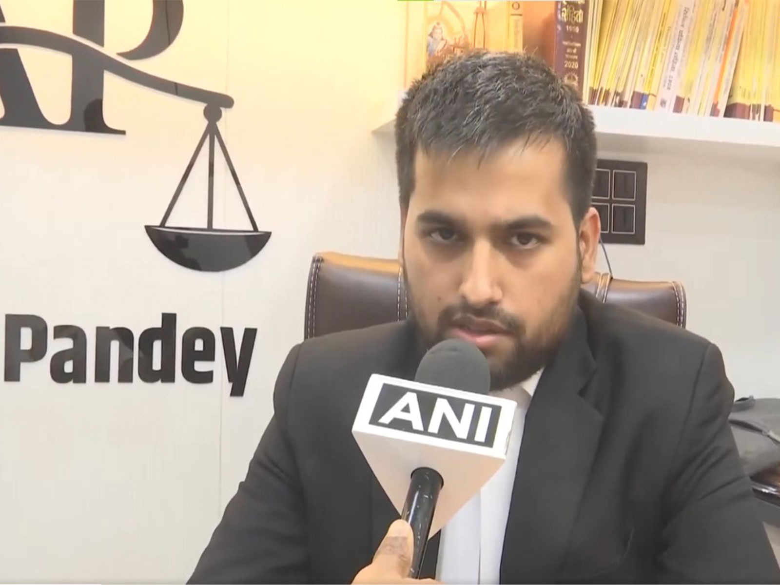 Advocate Ankur Pandey, the legal counsel representing Twisha Sharma (Photo/ANI)