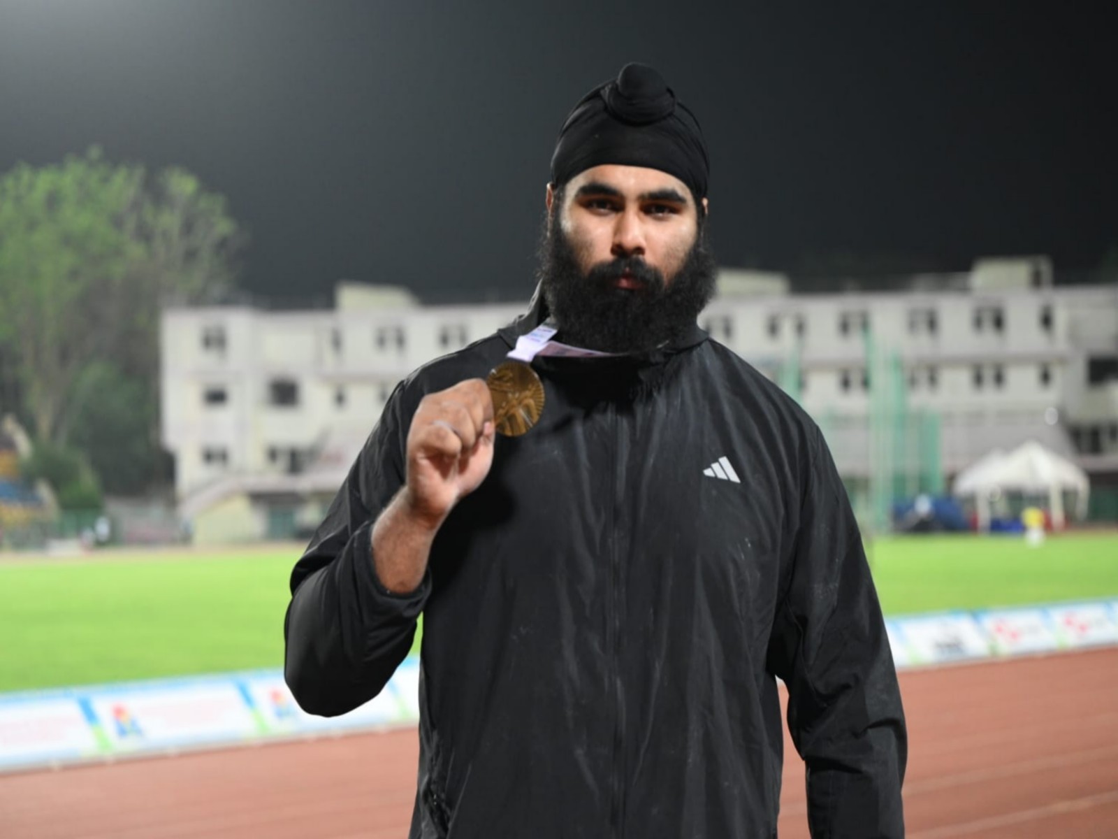 India shot putter Samardeep Singh Gill (Image: AFI media)