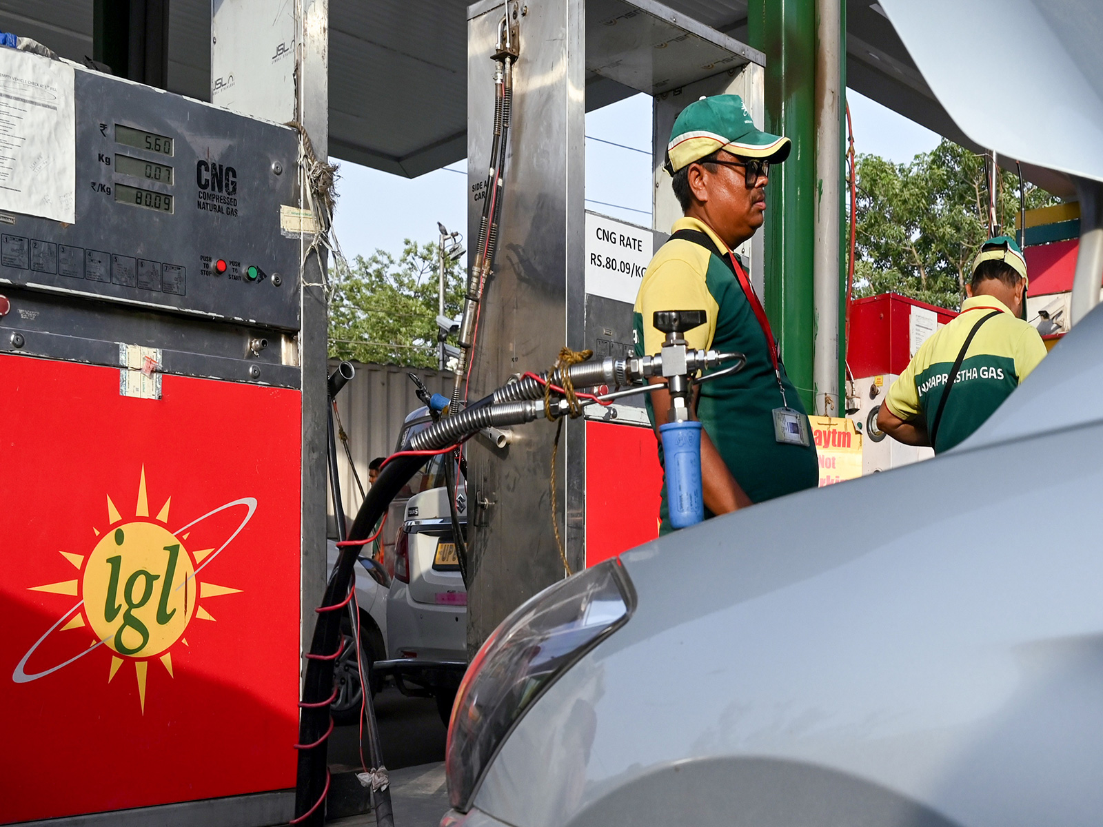 A CNG station in New Delhi (File Photo/ANI)