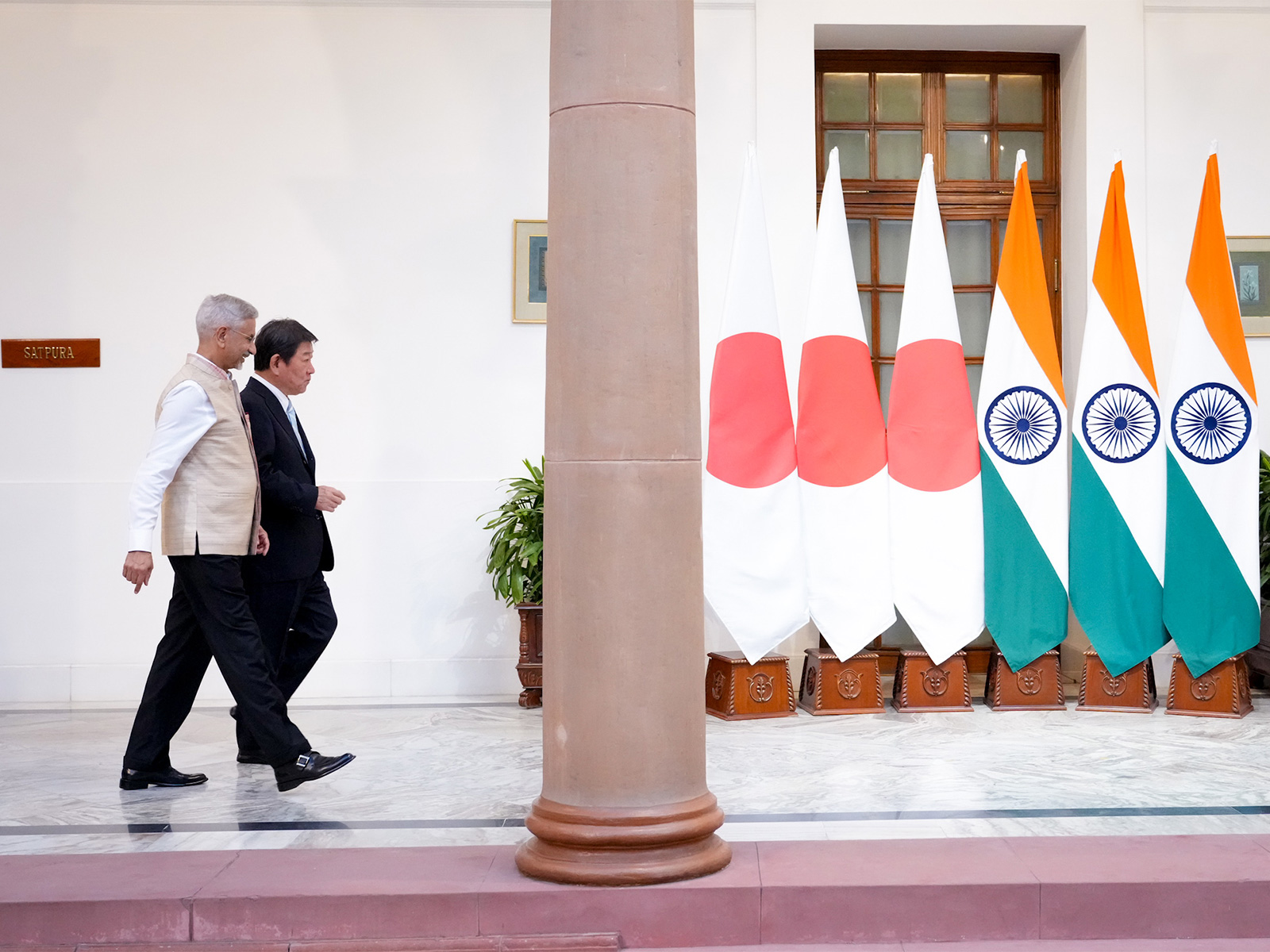 External Affairs Minister Jaishankar with his Japanese counterpart Motegi (Photo/X@MofaJapan_en)