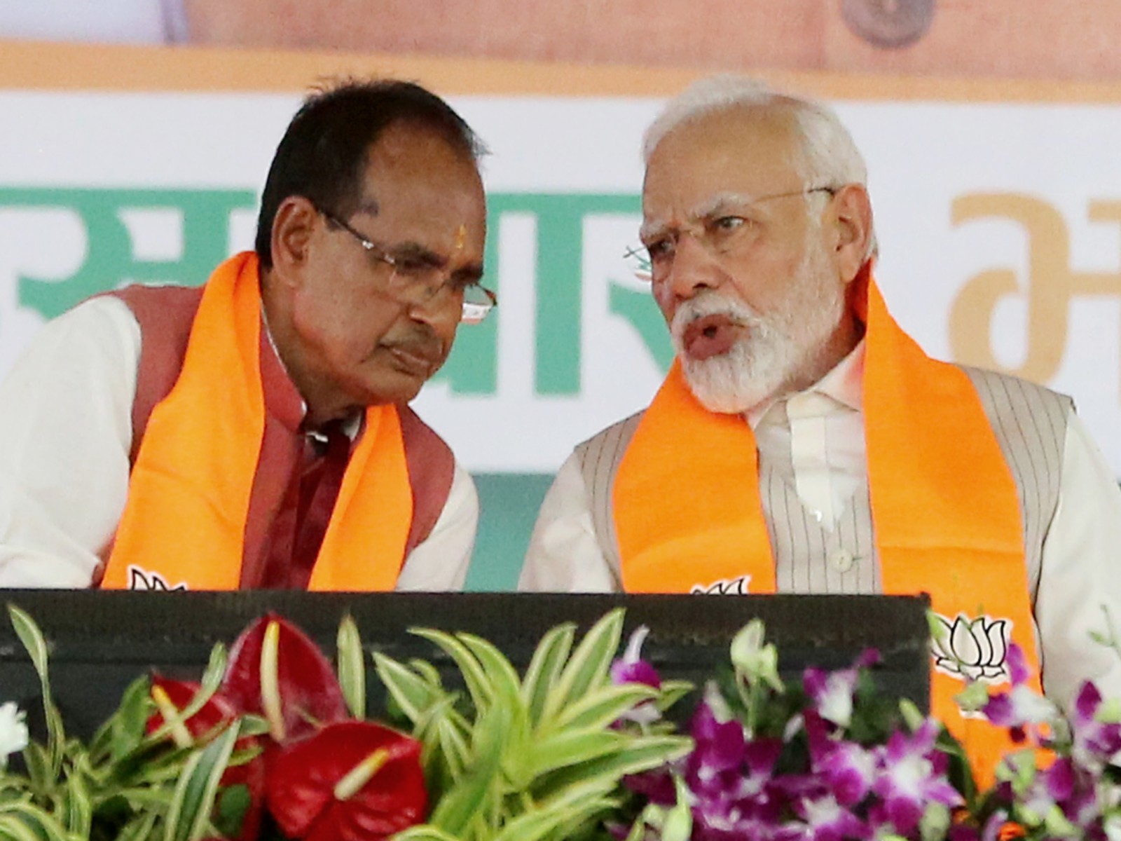 Union Minister Shivraj Singh Chouhan and Prime Minister Narendra Modi (File Photo/ANI)