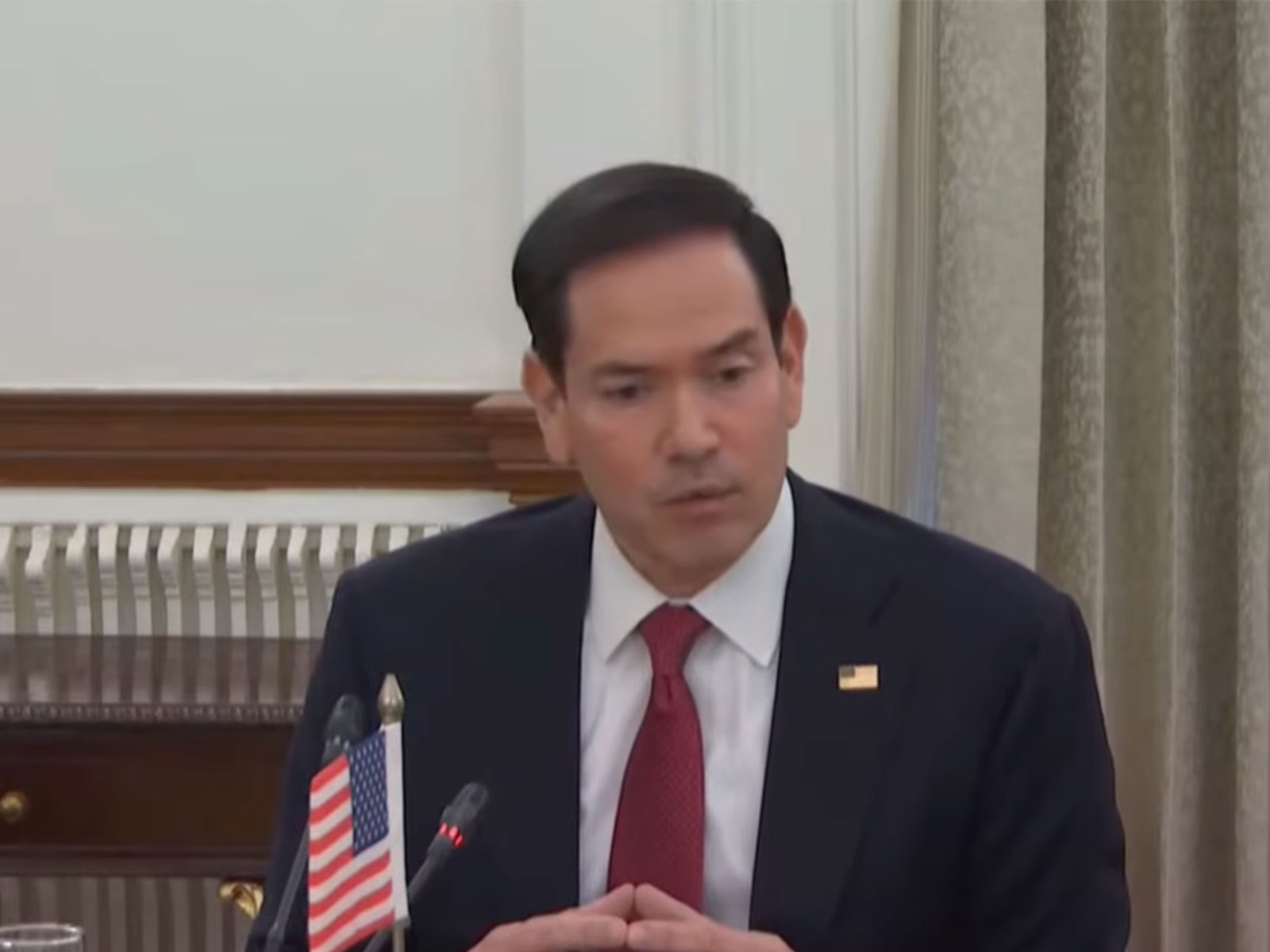  US Secretary of State Marco Rubio (Photo/YouTube/MEA)