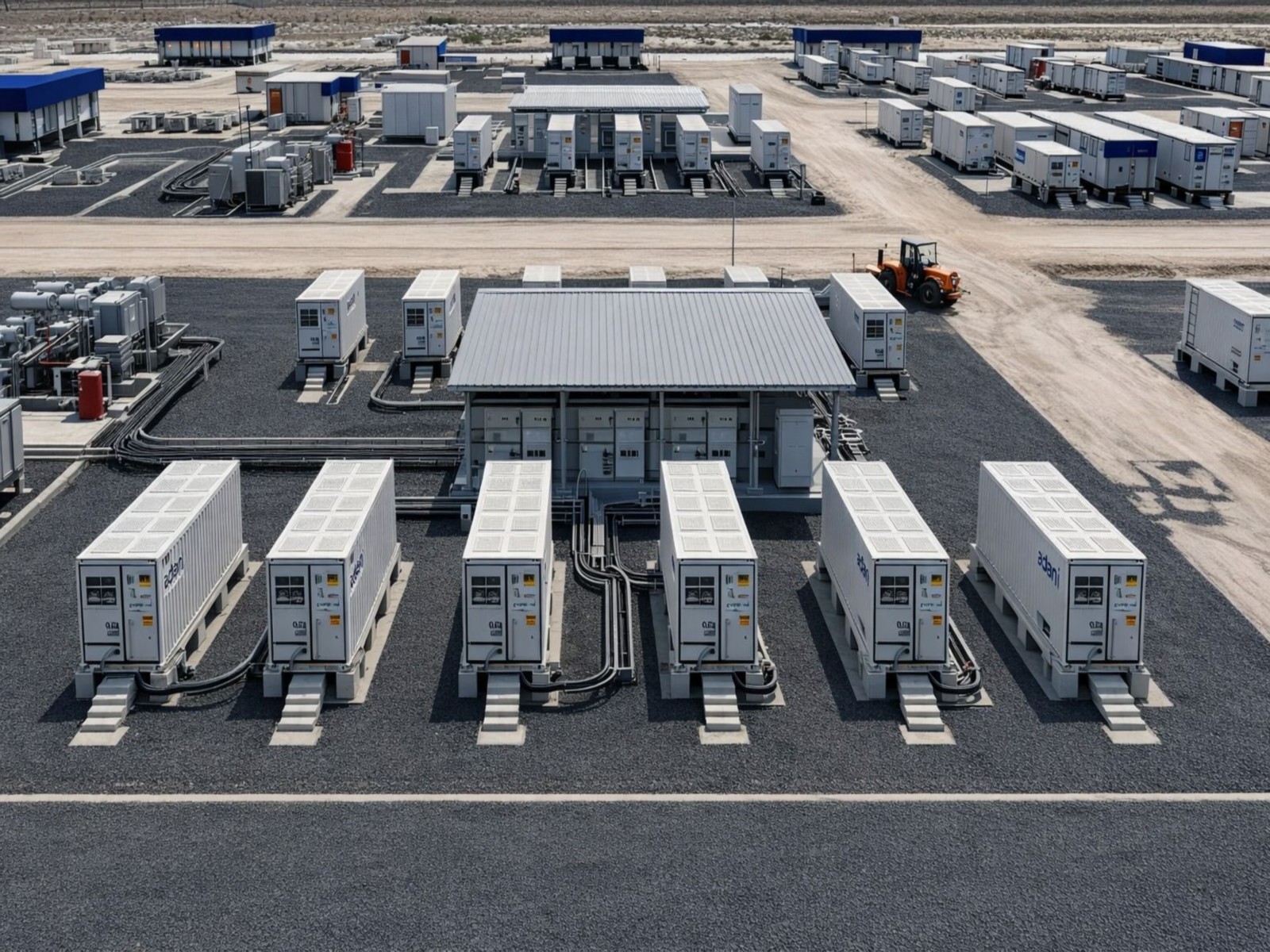 Adani Green single-location battery storage system at Khavda, Gujarat (Photo/Adani)