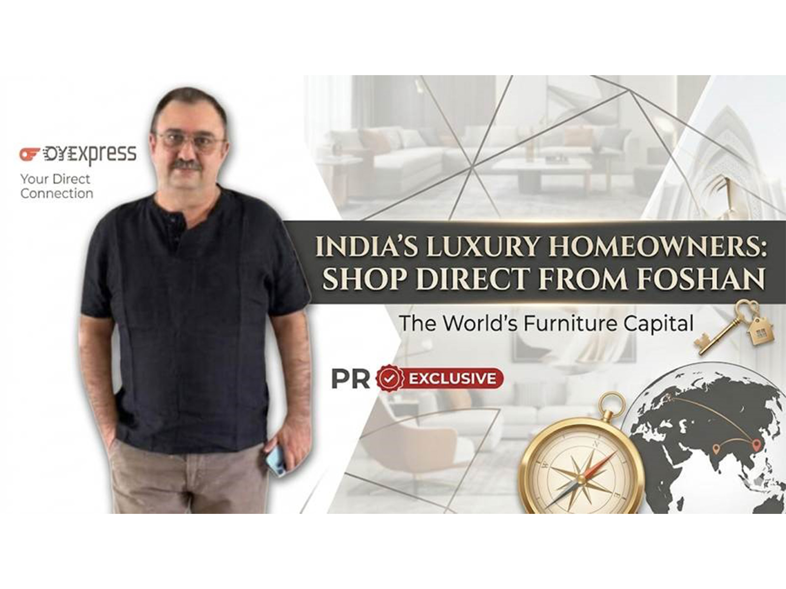 OyeExpress: India's only complete white-glove furniture import service -- from Foshan's factories to your villa