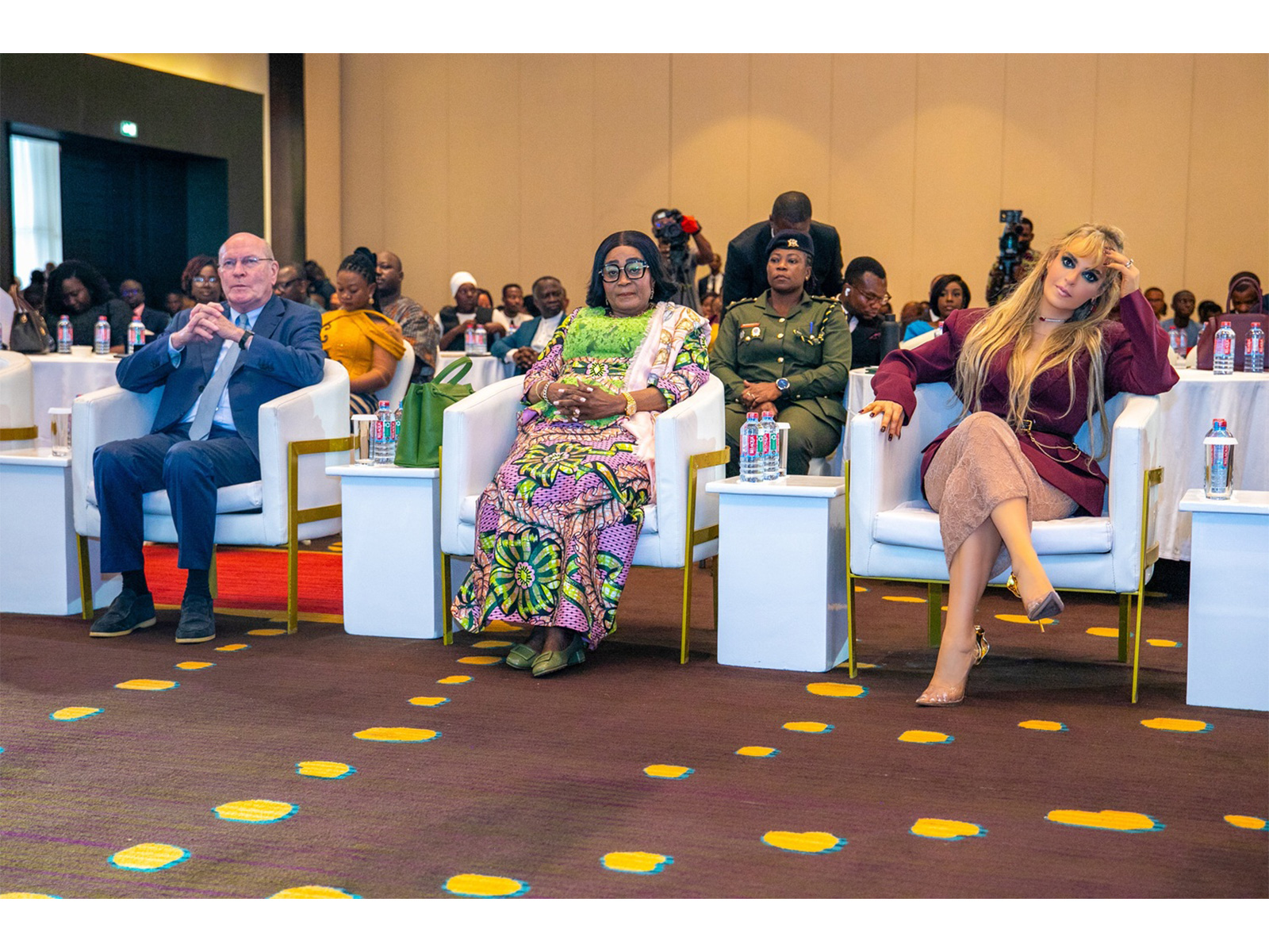 Merck Foundation Chairman and CEO, together with Ghana First Lady during the Merck Foundation Ghana Alumni Summit 2026