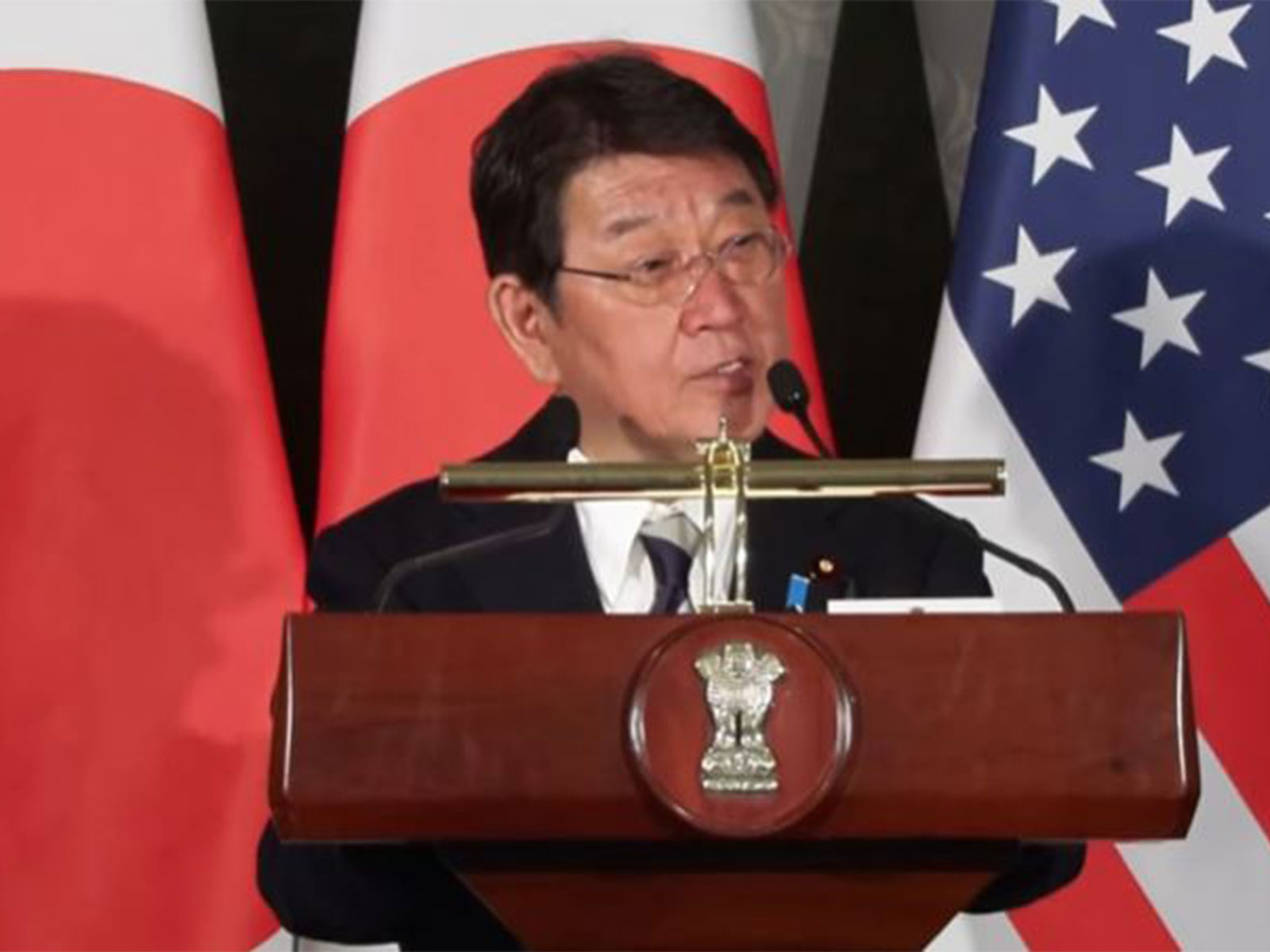 Japanese Foreign Minister Toshimitsu Motegi (Photo/ANI)