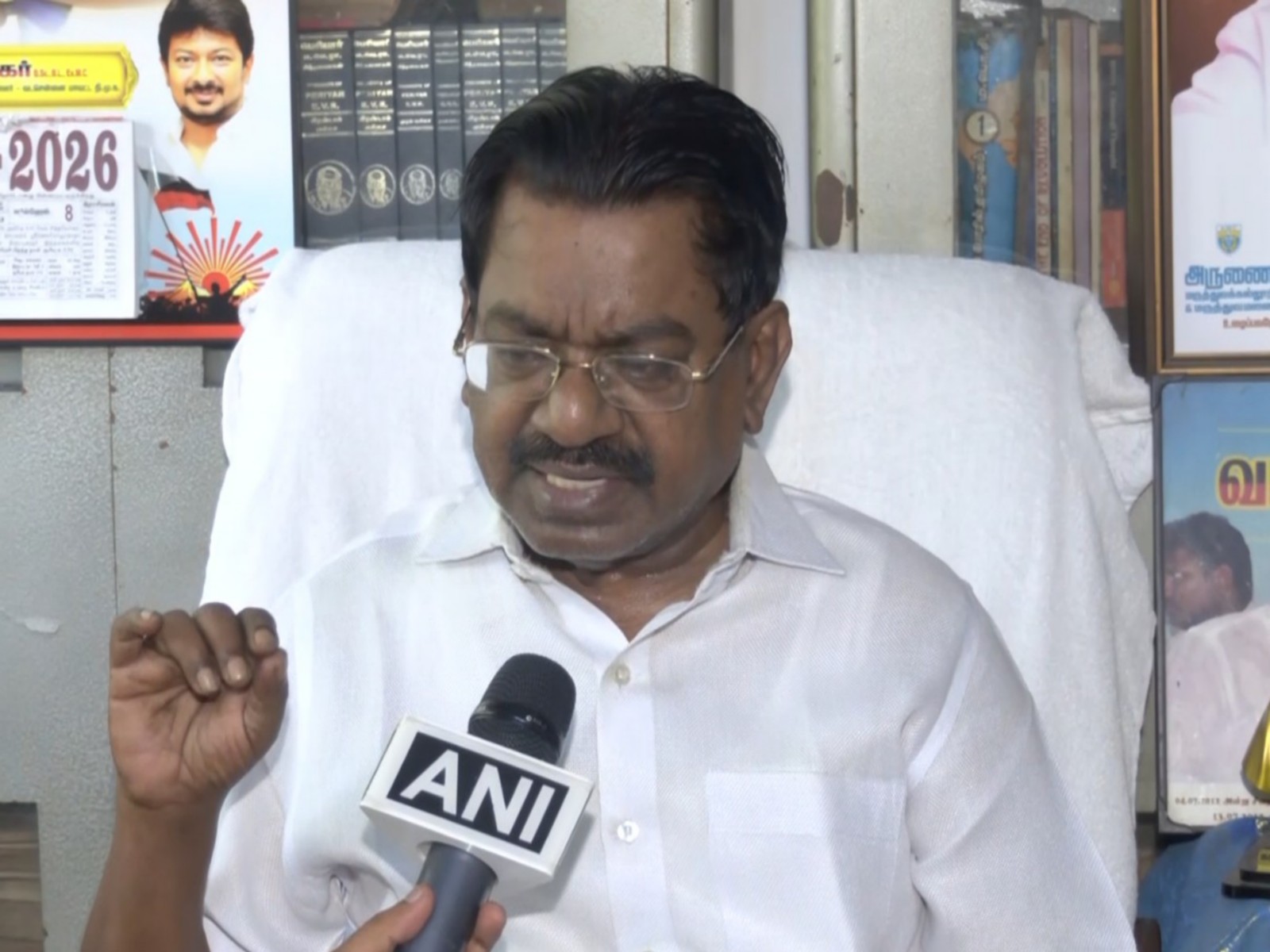DMK spokesperson TKS Elangovan (Photo/ANI)