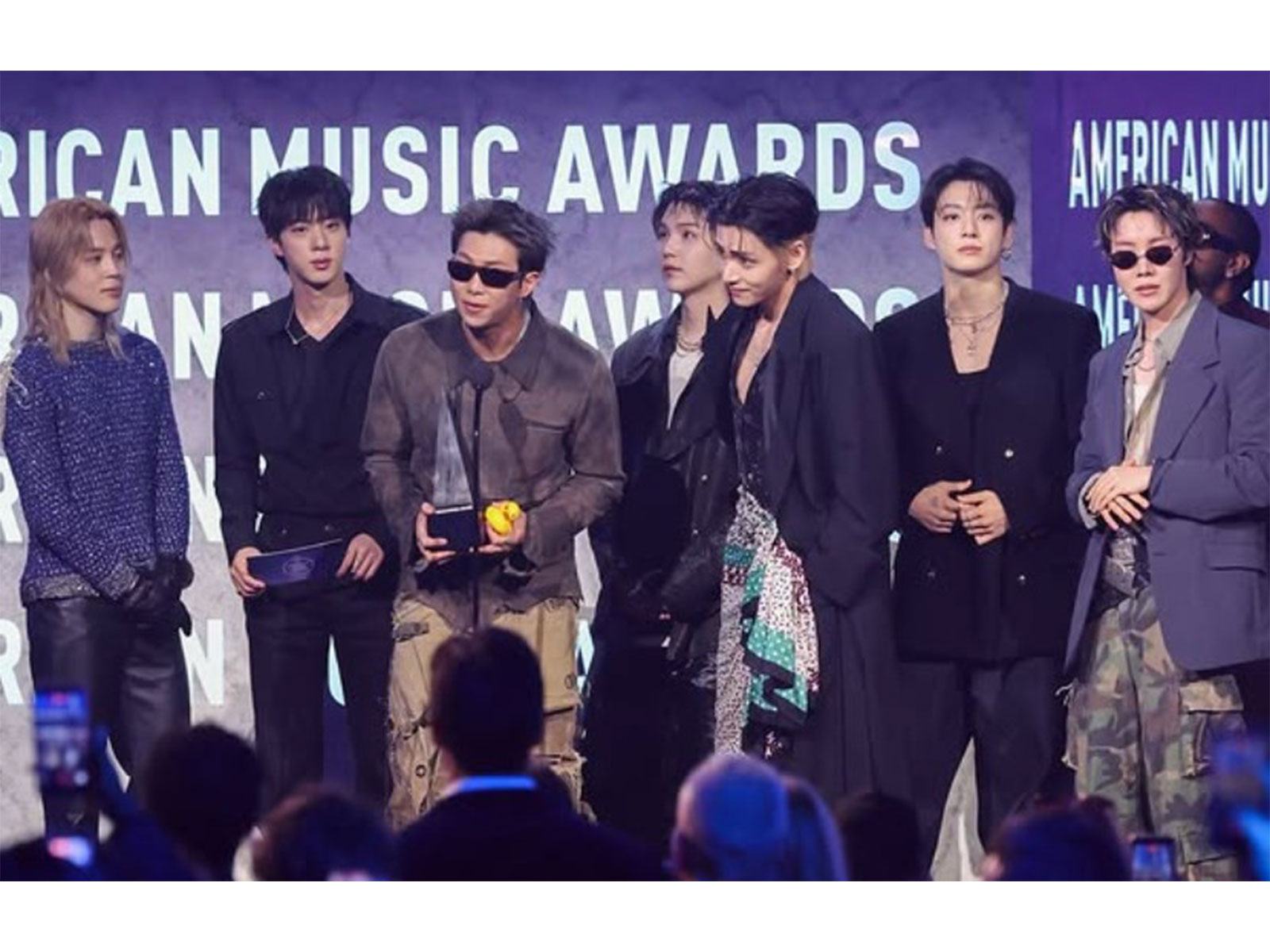 BTS (Photo/Instagram/@amas)