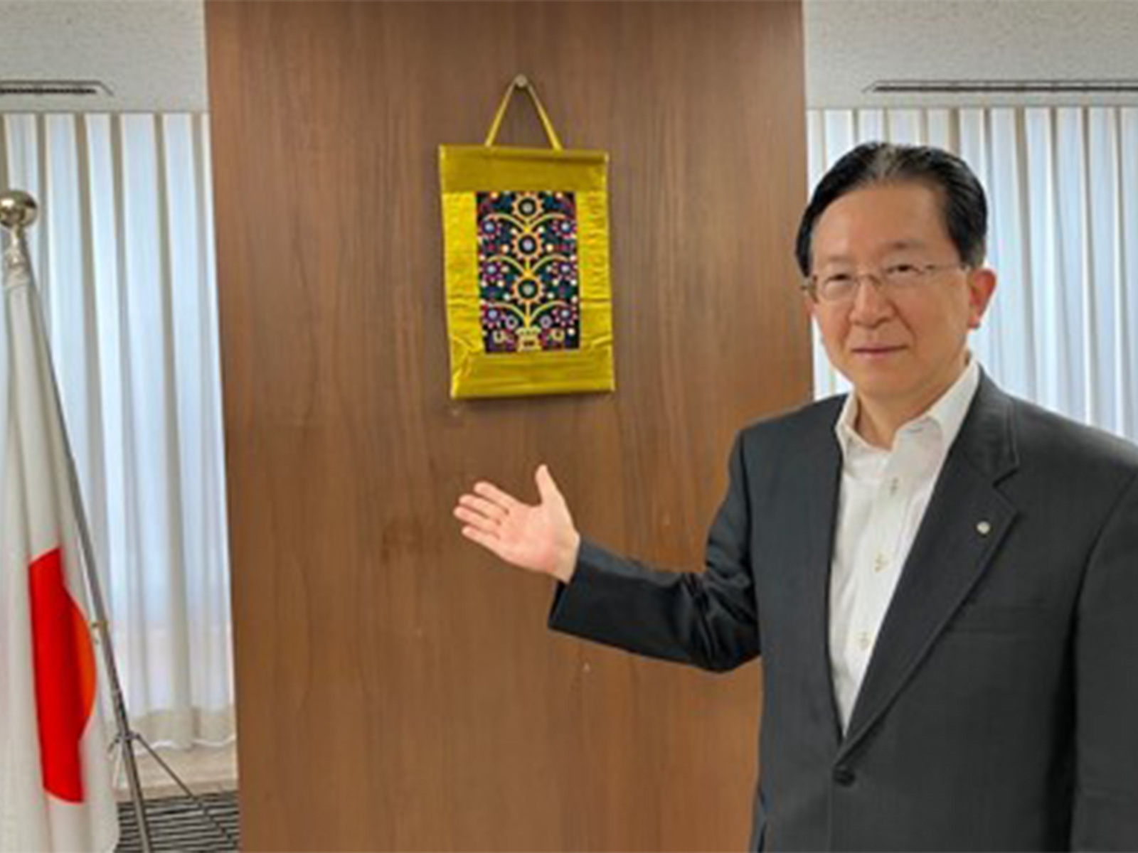 Governor of Iwate Prefecture Takuya Tasso (Photo/ANI)
