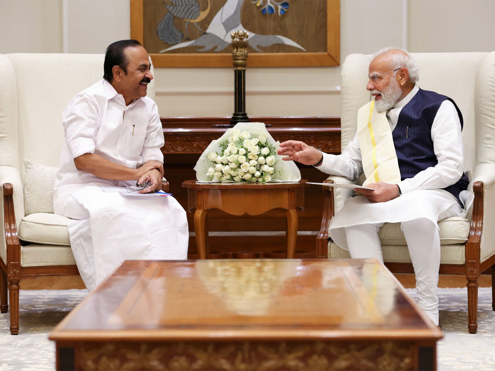 Keralam CM VD Satheesan and PM Modi (Photo/CMO)