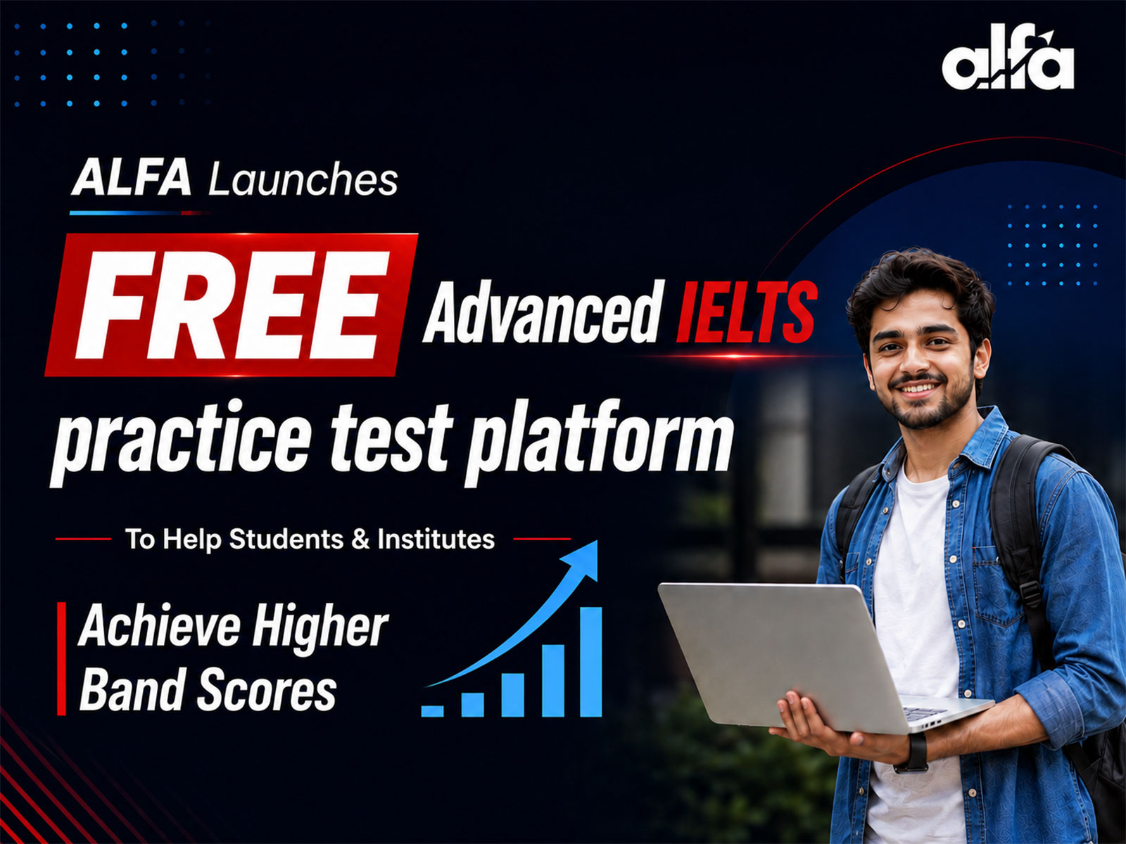 A comprehensive IELTS practice test platform offering real exam-like mock tests, performance analytics, and expert-backed evaluation - designed for students and coaching institutes