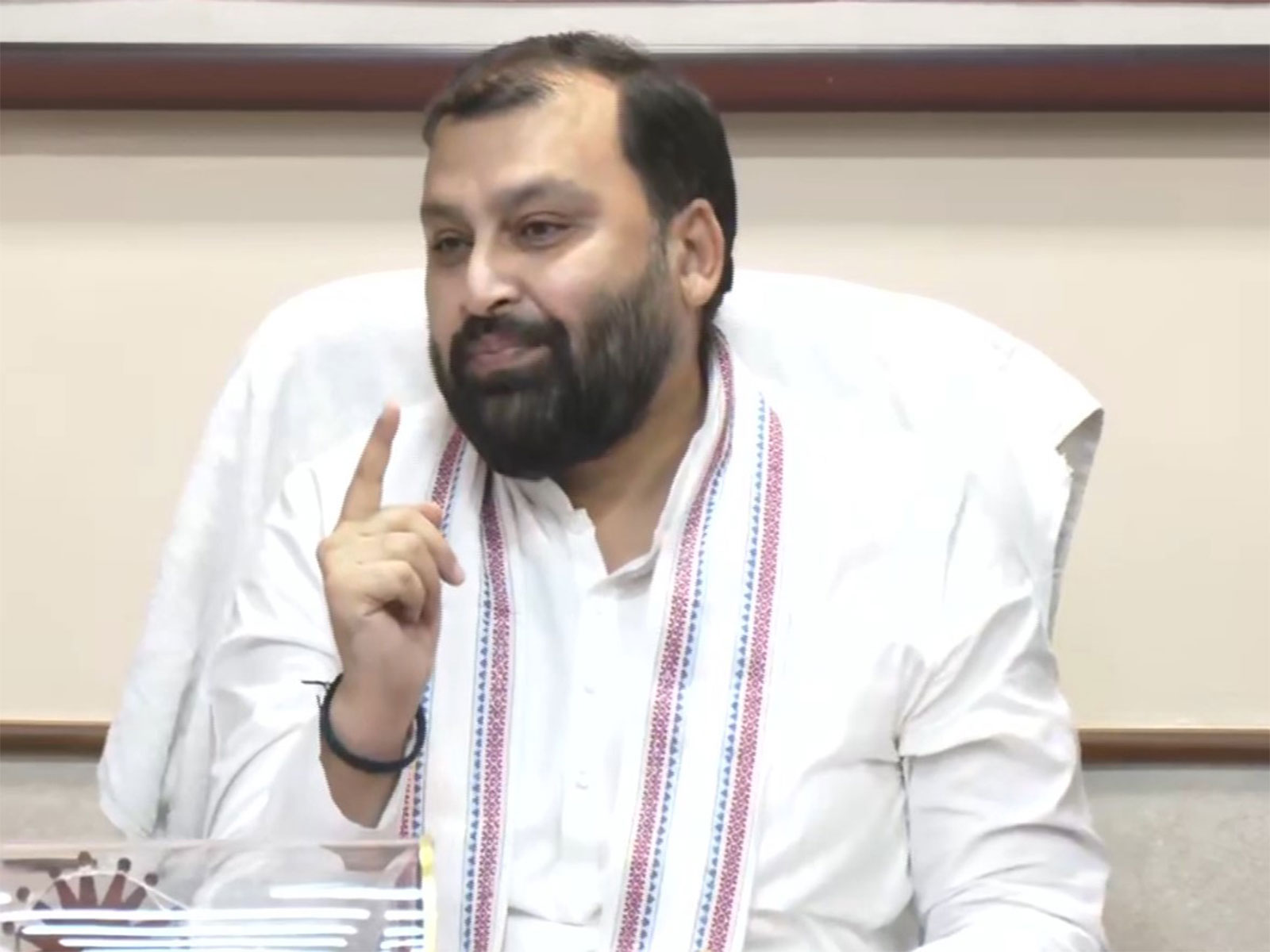 KVIC Chairman Manoj Kumar (Photo/ANI)